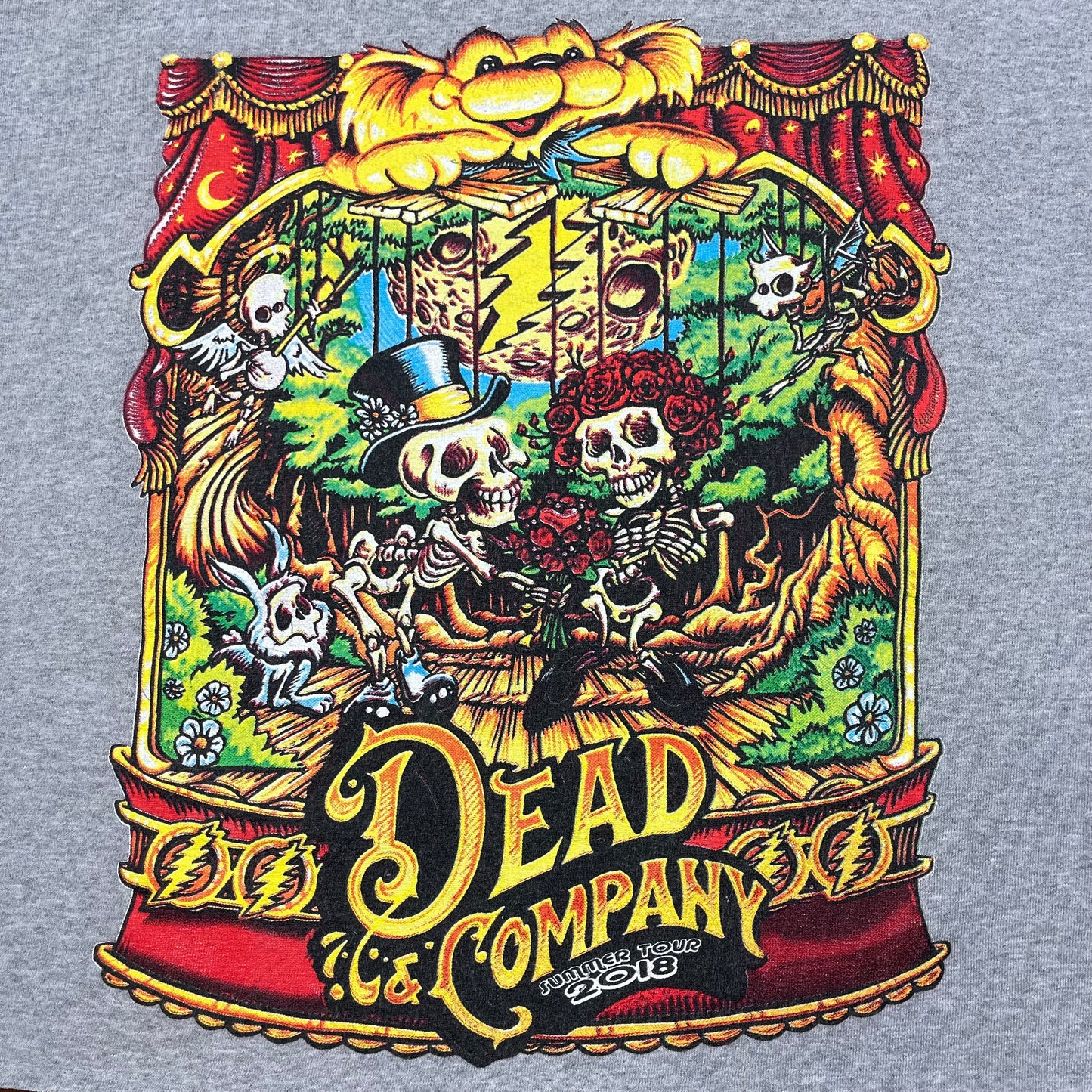 THRIFTED “DEAD COMPANY” CUT-UP TEE