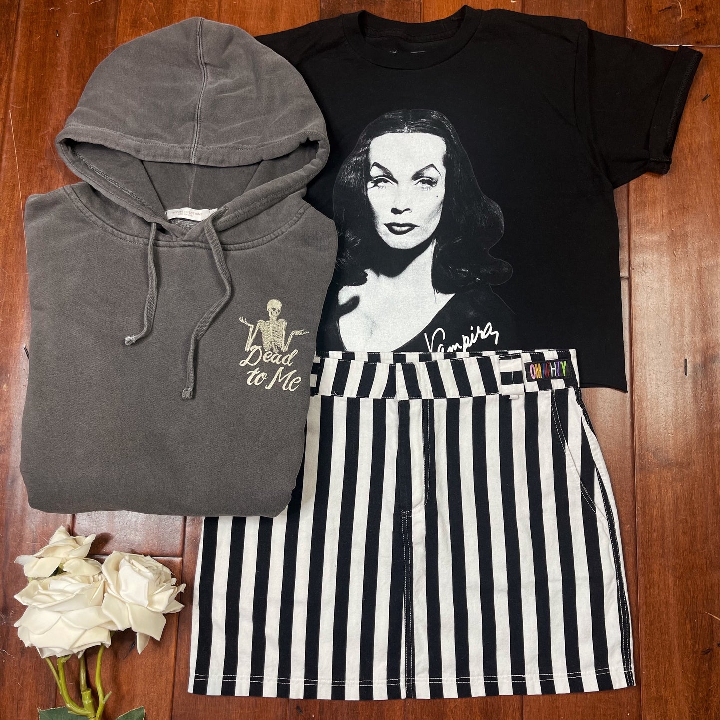 THRIFTED “DEAD TO ME GIRLS CLUB” NECTAR X CLOTHING HOODIE