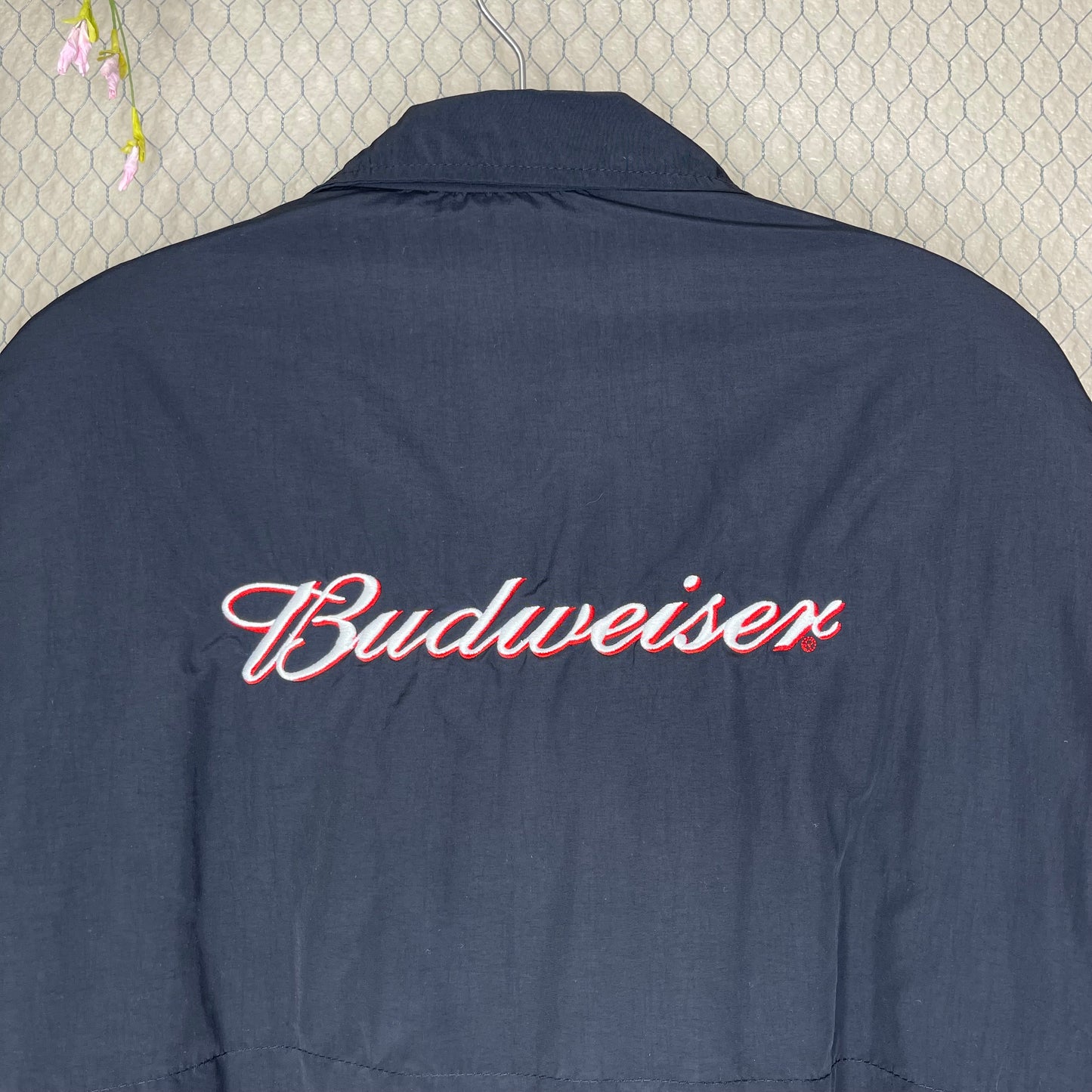 VINTAGE 80’S BUDWEISER UTILITY WORK JACKET