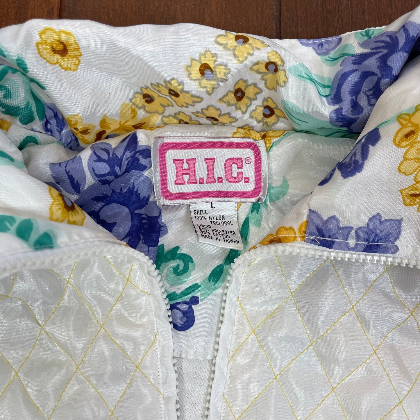 VINTAGE 80’S FLORAL WINDBREAKER