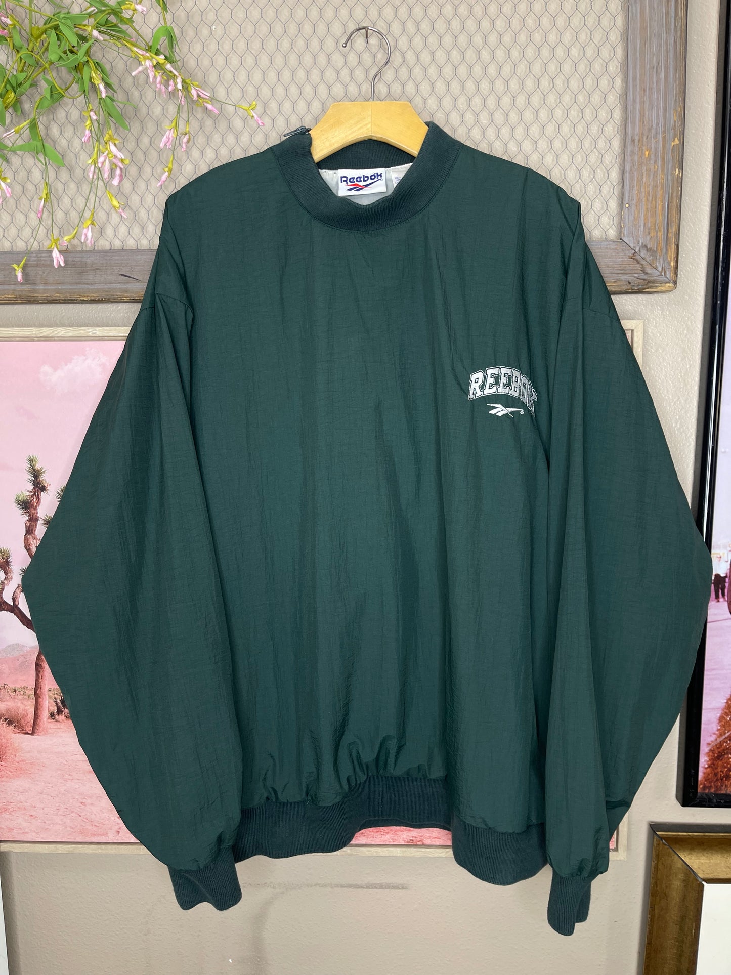 VINTAGE 90’S REEBOK WINDBREAKER CREWNECK SWEATSHIRT
