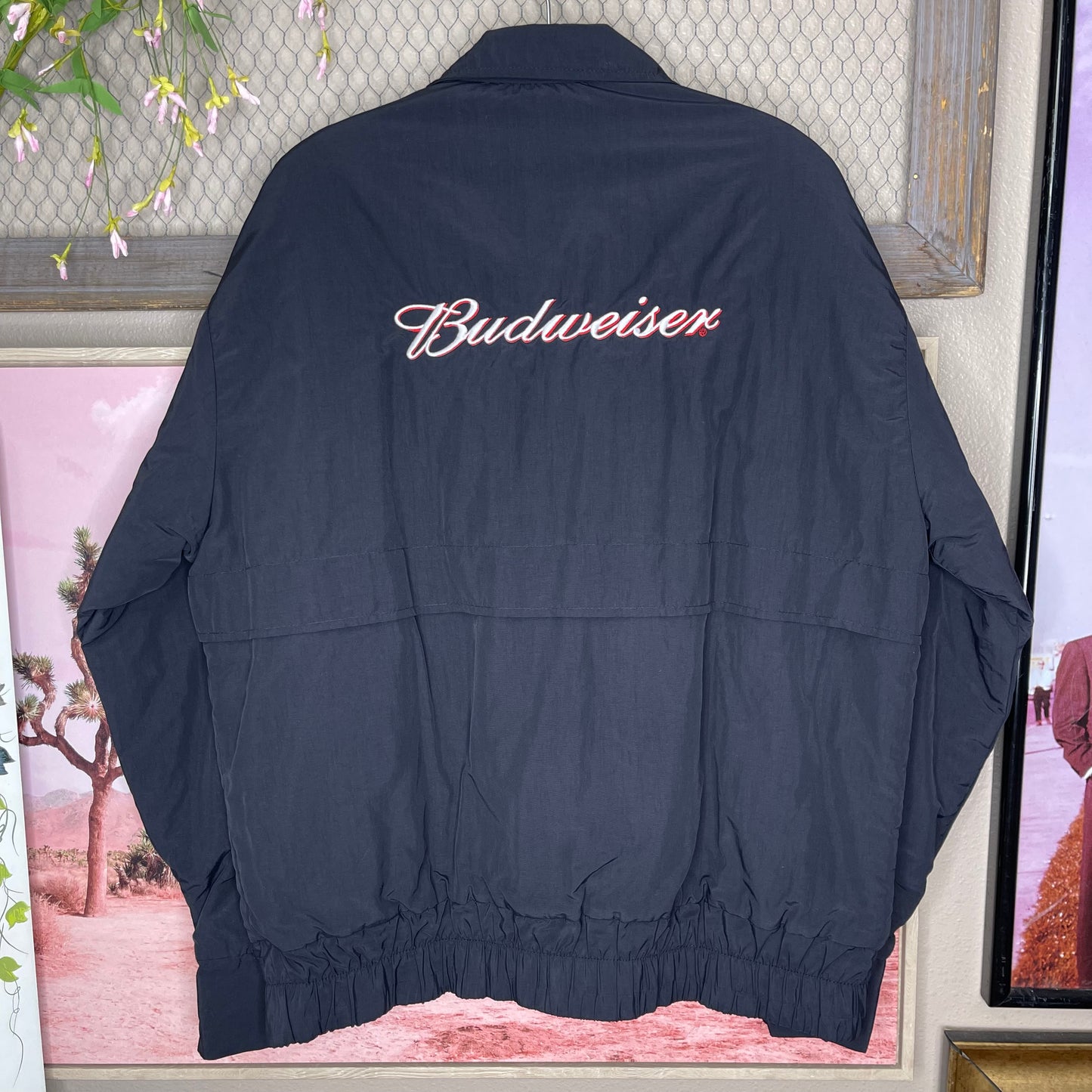 VINTAGE 80’S BUDWEISER UTILITY WORK JACKET