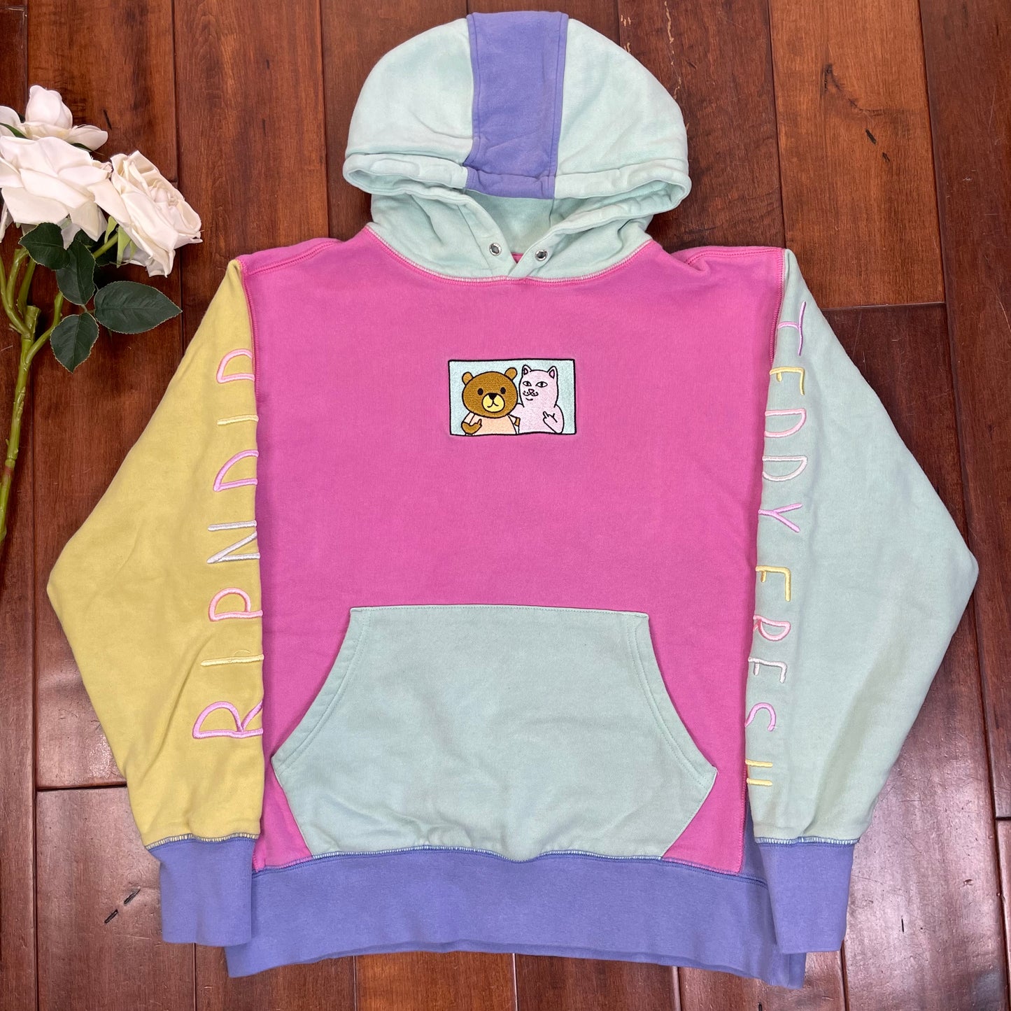 THRIFTED “RIP N DIP” HOODIE
