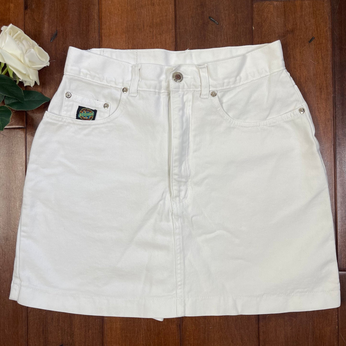 VINTAGE JEAN SKORT