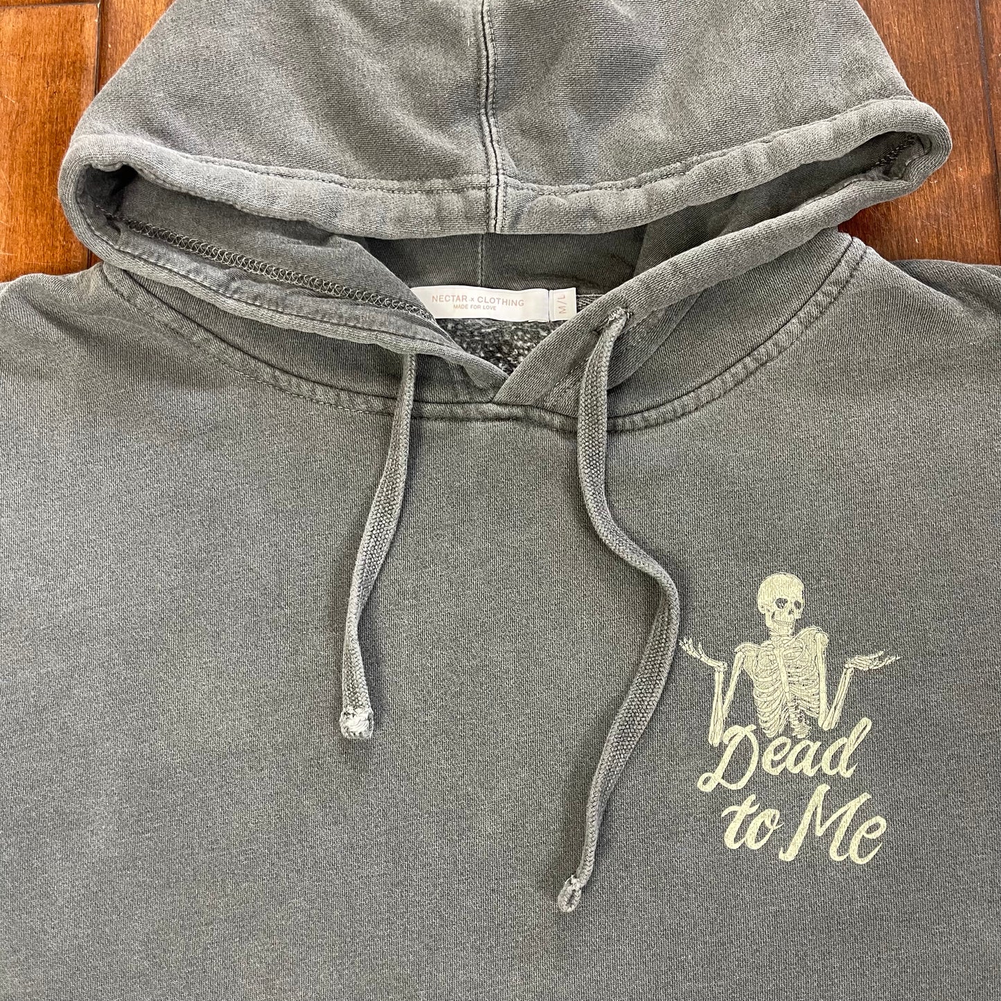 THRIFTED “DEAD TO ME GIRLS CLUB” NECTAR X CLOTHING HOODIE