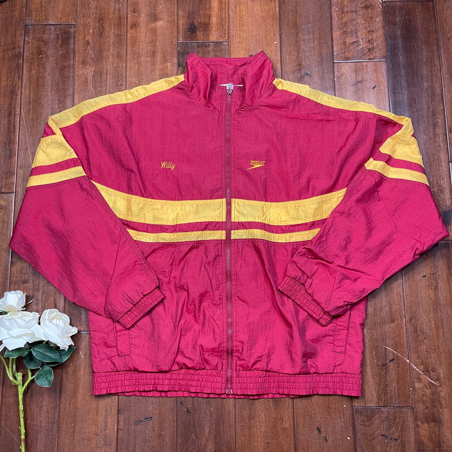 VINTAGE SPEEDO ZIP-UP WINDBREAKER
