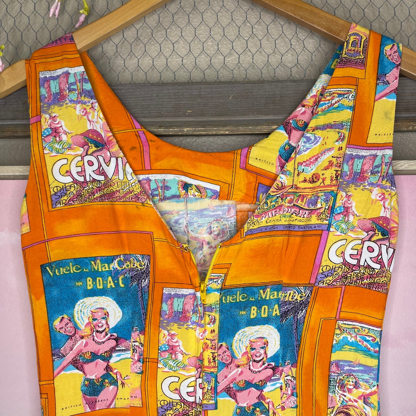 VINTAGE 80’S JAMS WORLD MINI DRESS