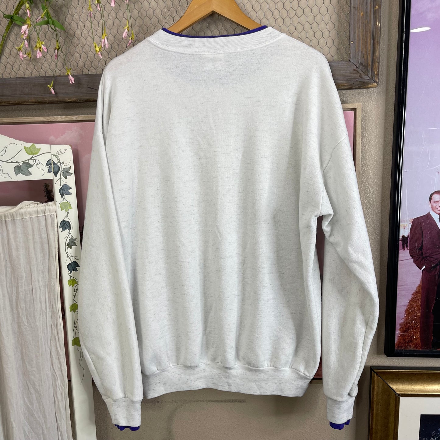 VINTAGE 80’S “DINKEY CREEK WILDFLOWERS” CREWNECK SWEATER