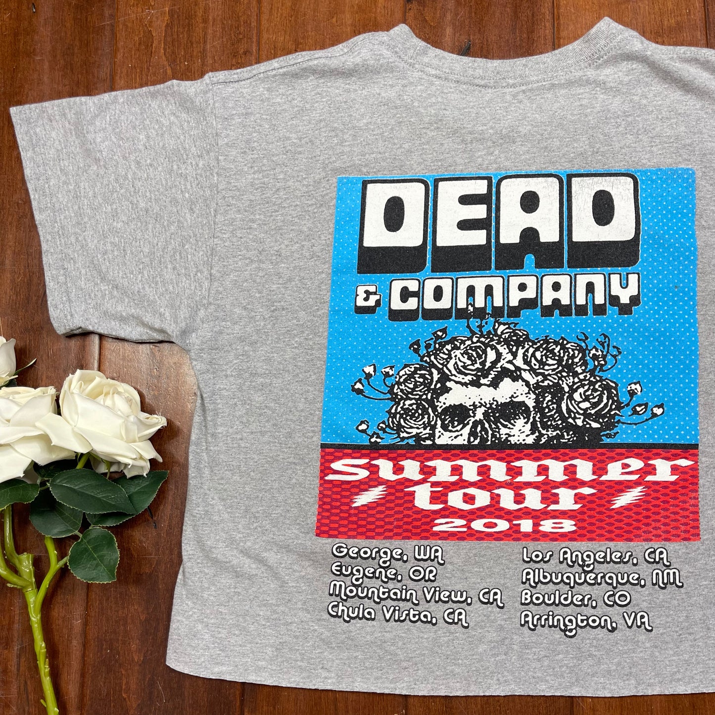 THRIFTED “DEAD COMPANY” CUT-UP TEE