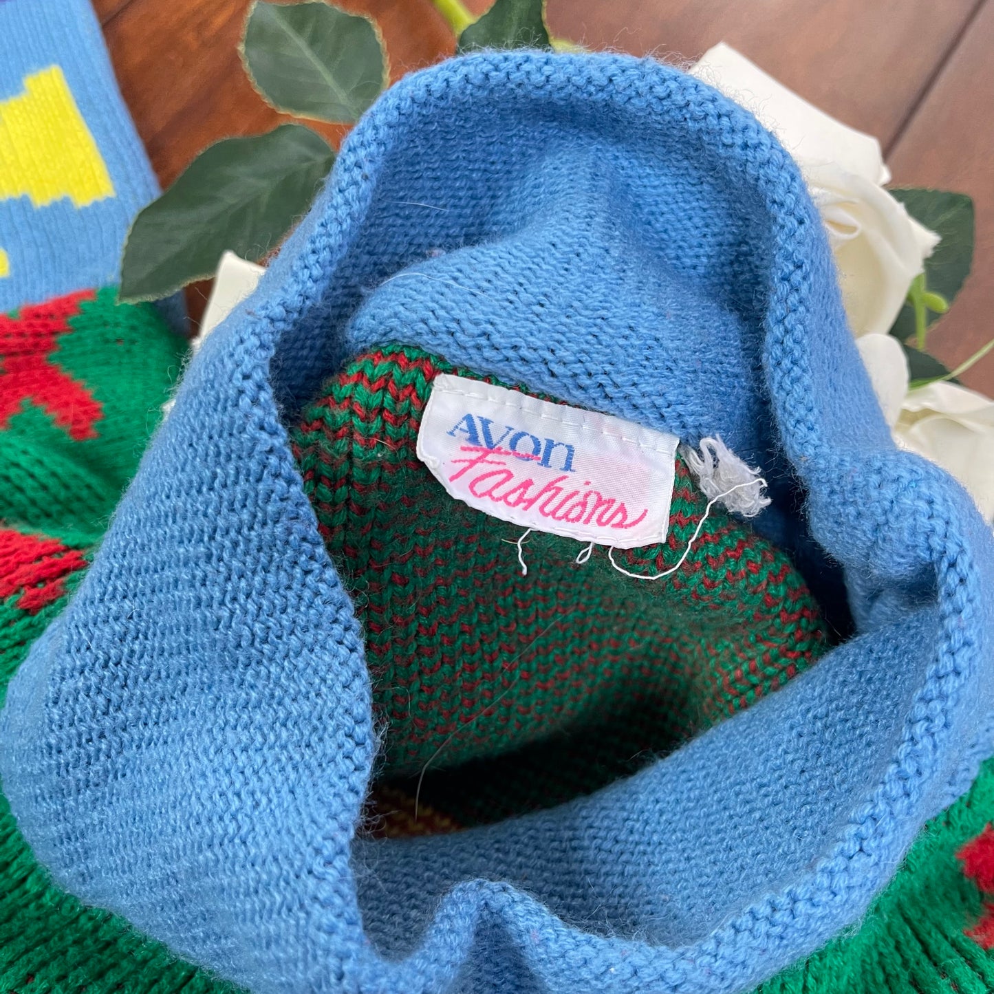 VINTAGE 80’S AVON FASHIONS TURTLENECK SWEATER