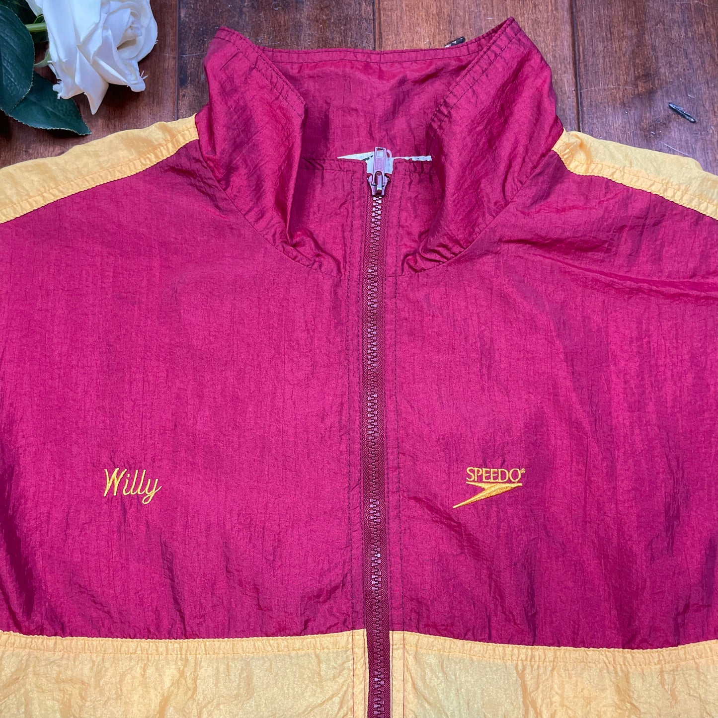 VINTAGE SPEEDO ZIP-UP WINDBREAKER
