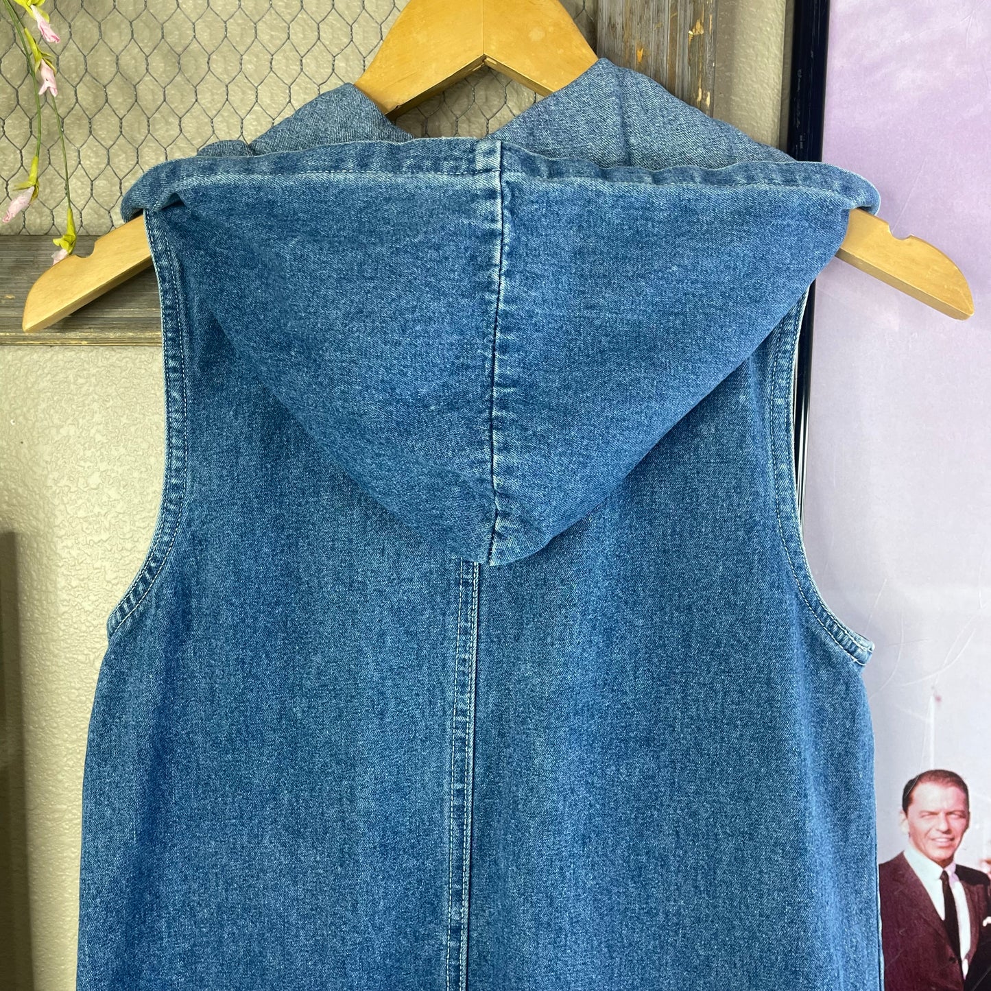 VINTAGE 90’S FLOWER EMBROIDERED ZIP-UP DRESS