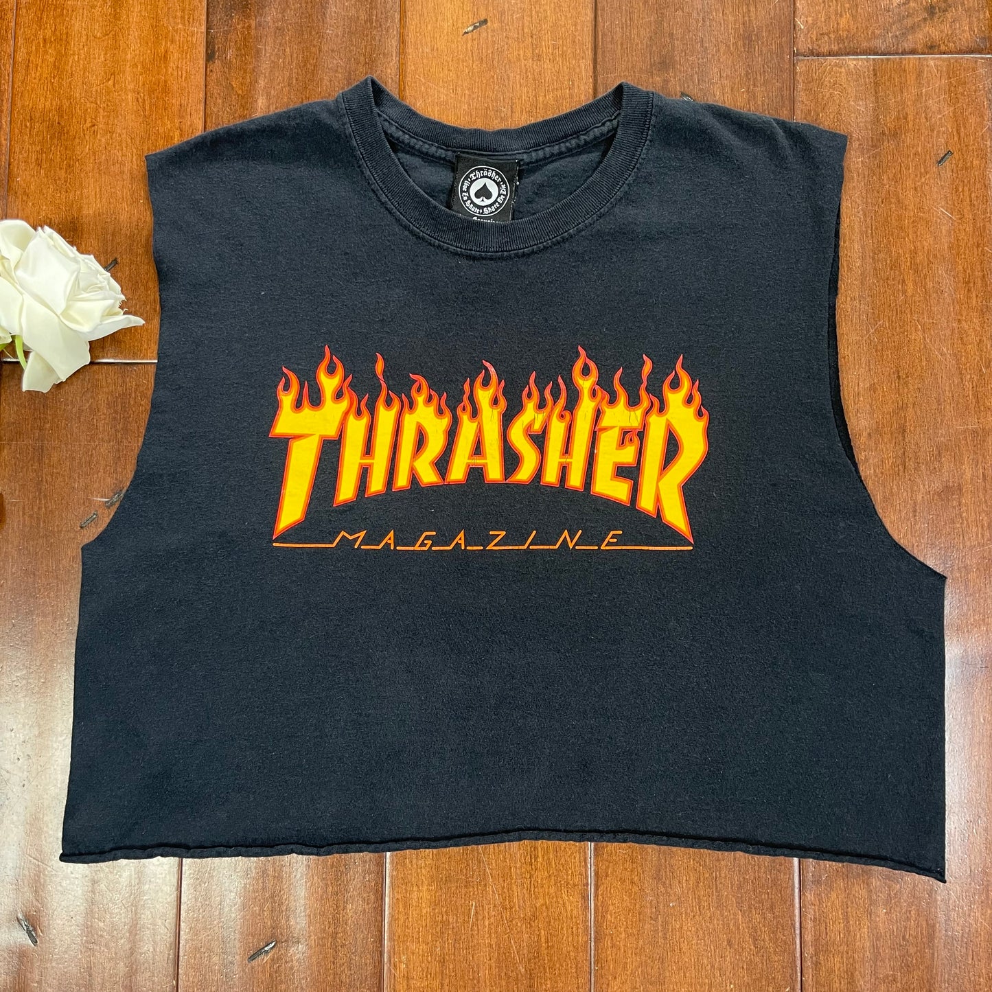 THRIFTED THRASHER MAGAZINE CUT-UP TEE