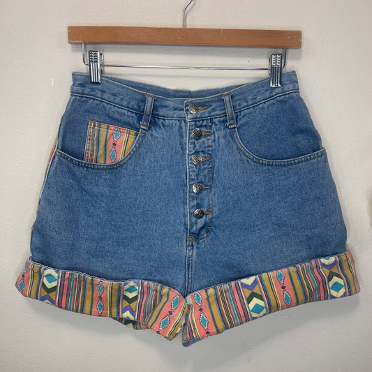 Vintage 90’s High-Waisted Jean Shorts