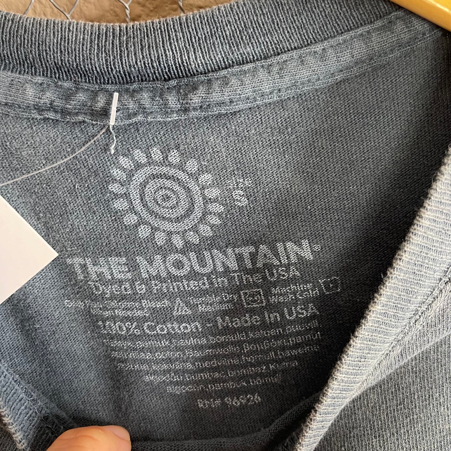 Thrifted Wolf Reflection By The Mountain T-Shirt