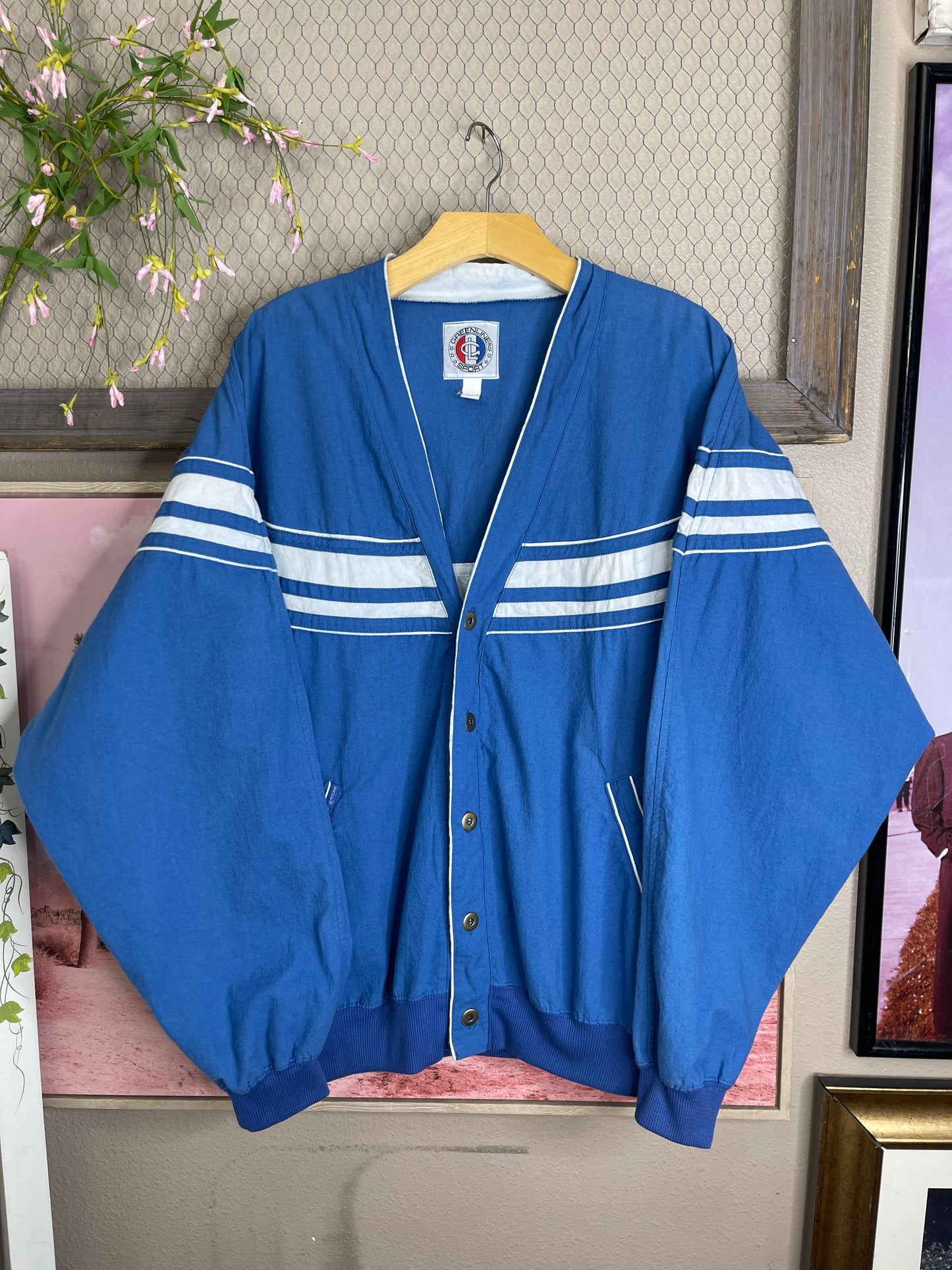 VINTAGE 80’S GREENLINE SPORT CARDIGAN