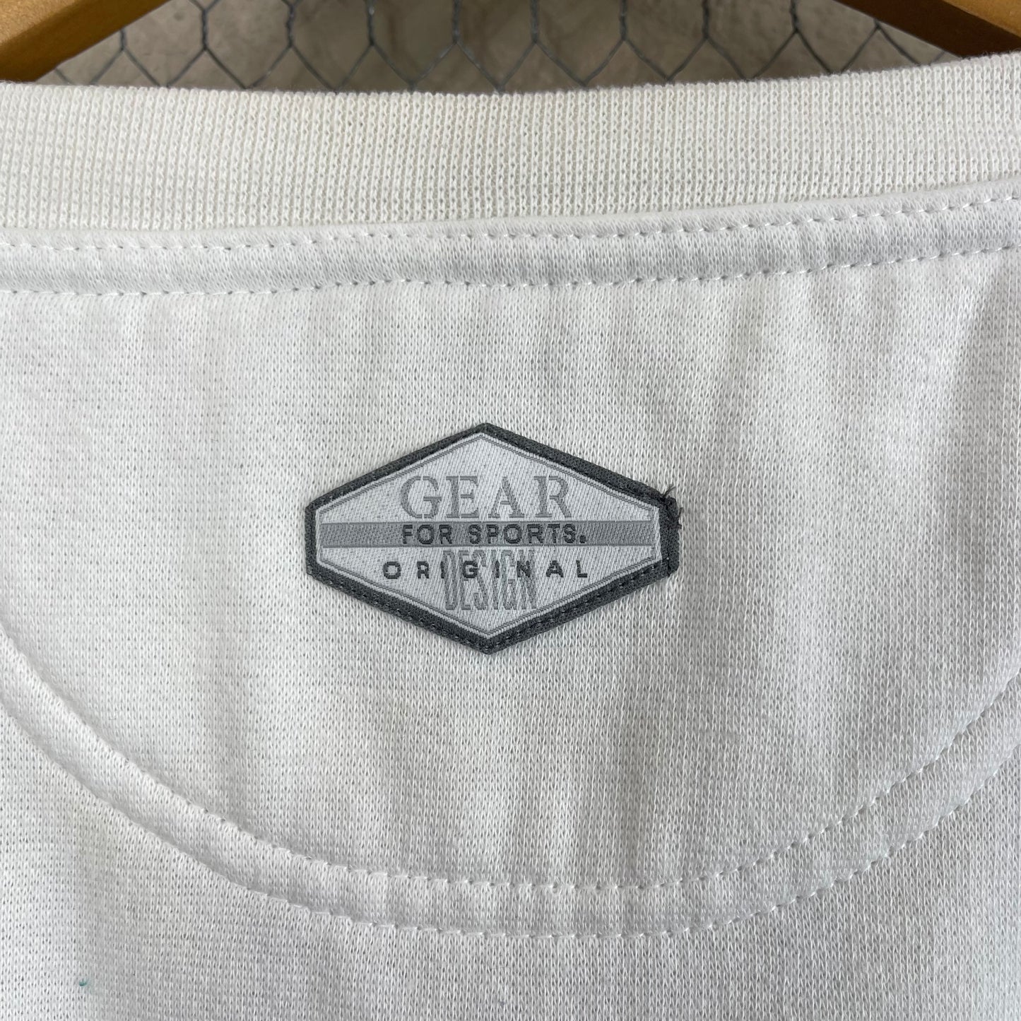 VINTAGE 1992 DETROIT GRAND PRIX COLOR-BLOCKED CREWNECK SWEATER