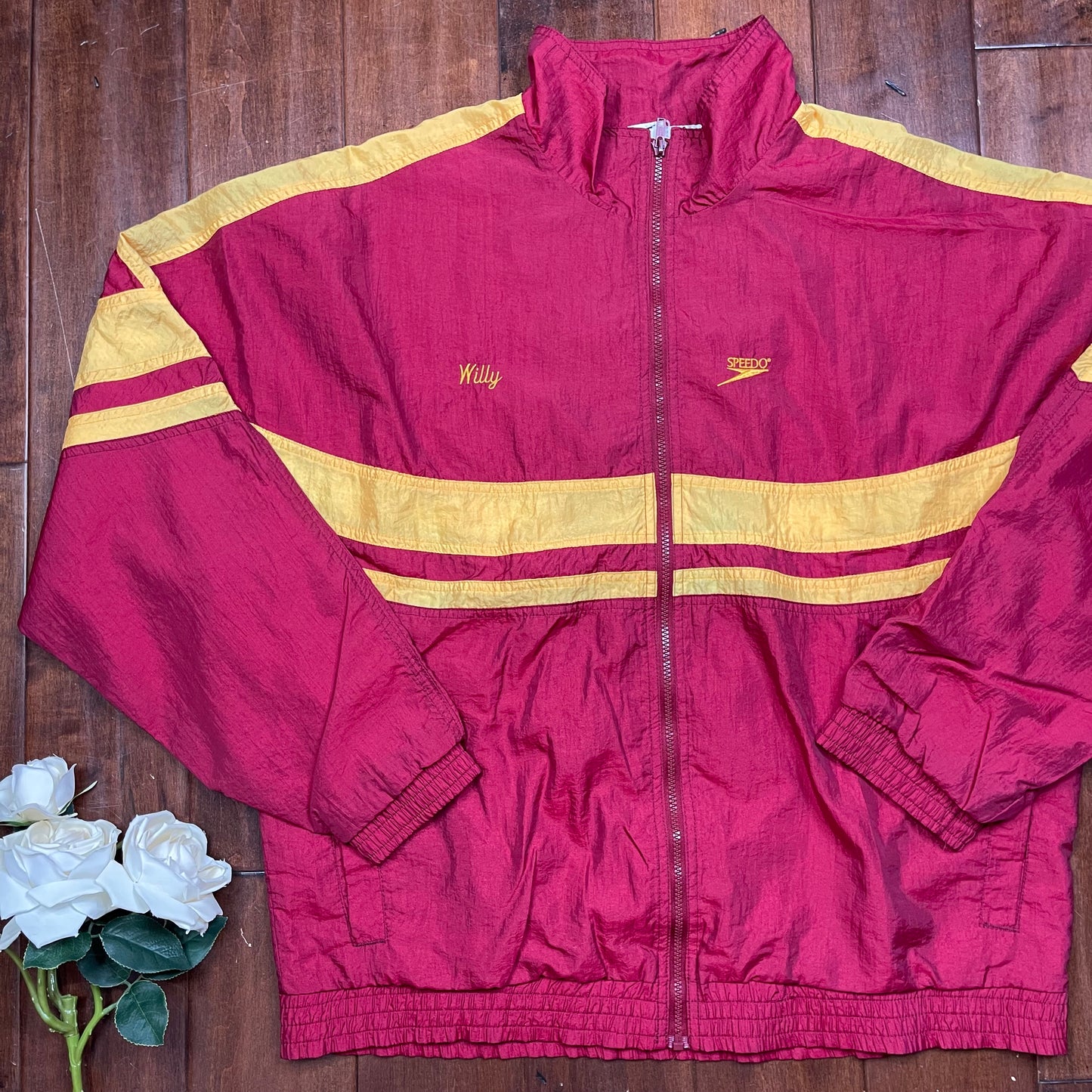 VINTAGE SPEEDO ZIP-UP WINDBREAKER