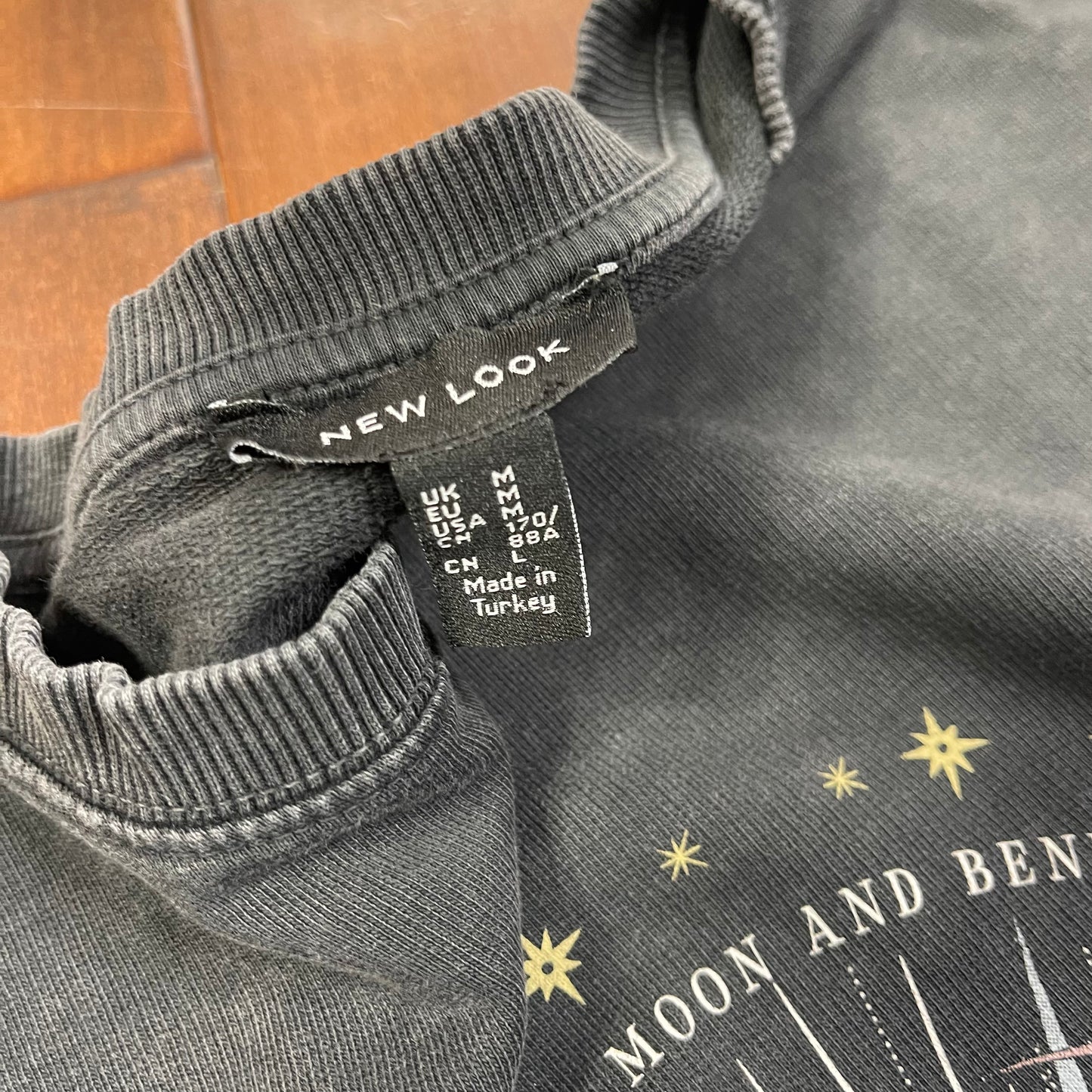 THRIFTED SUN & MOON SWEATSHIRT