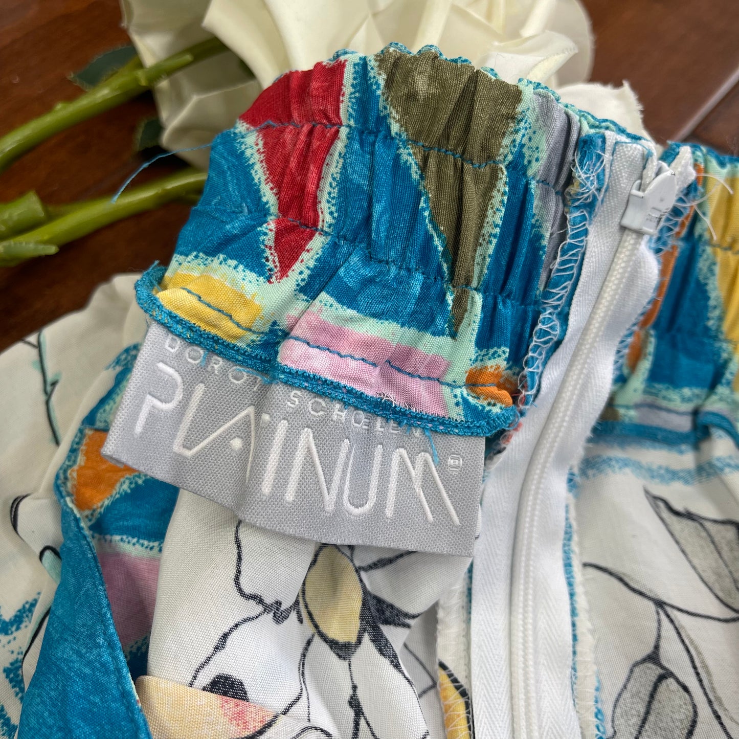 VINTAGE FLORAL 80’S SHORTS