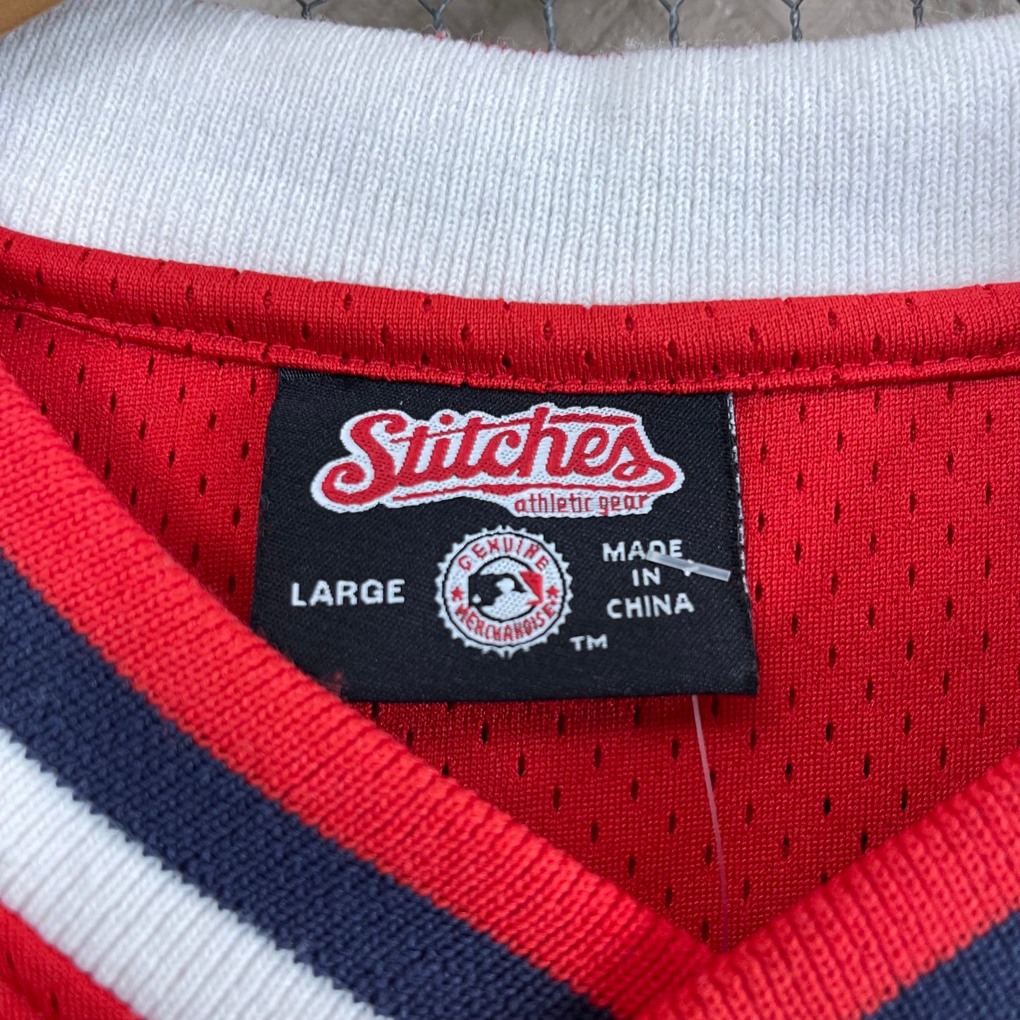 THRIFTED ANGELS BASEBALL STITCHES JERSEY