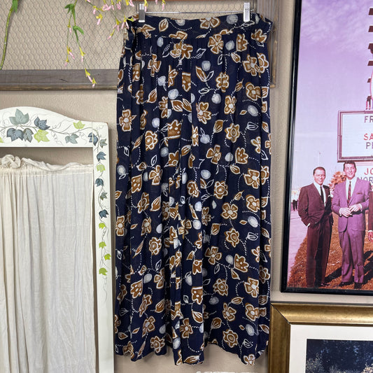 VINTAGE 90’S FLORAL FLOWY PANTS