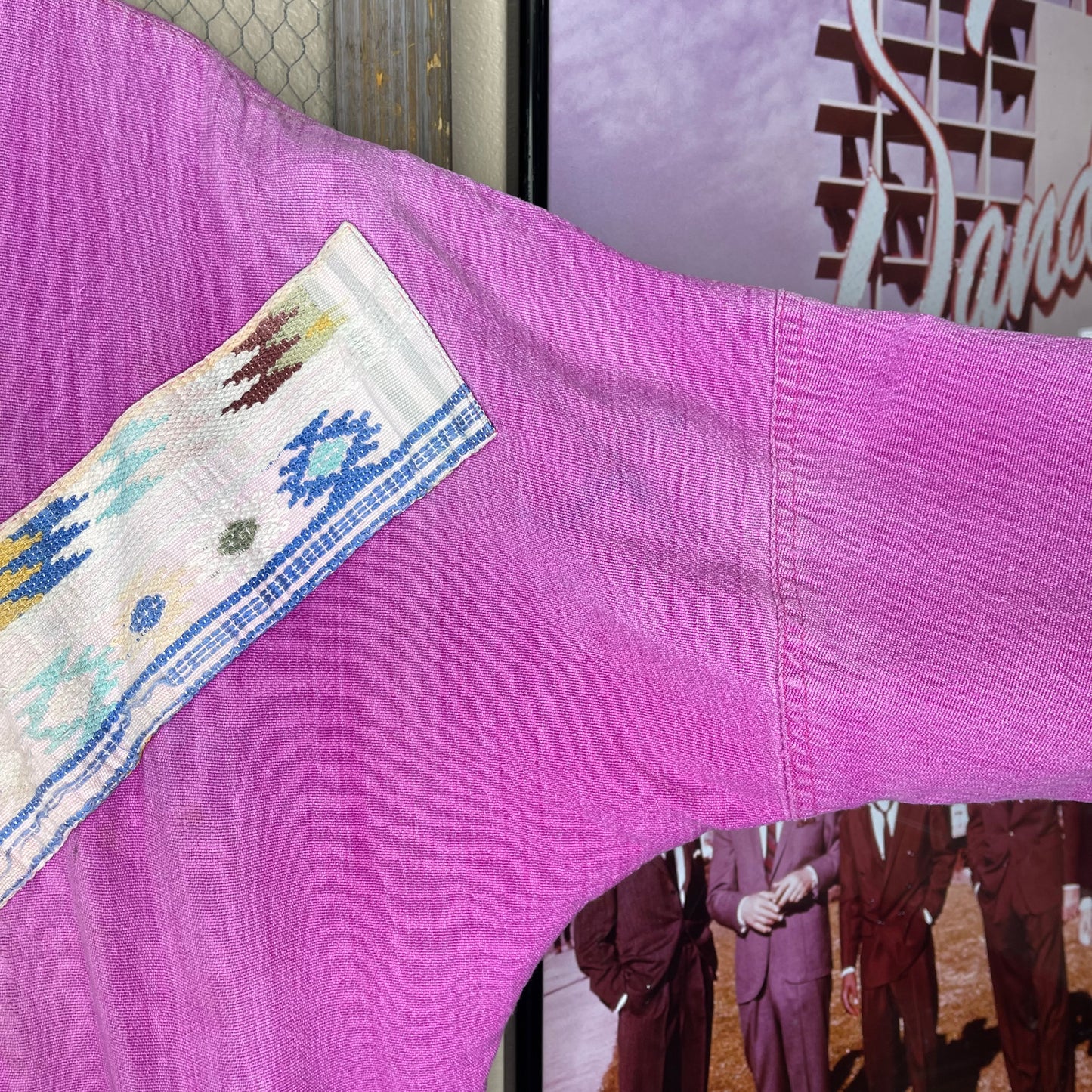 VINTAGE SOUTHWESTERN ZIP-UP BLANKET JACKET