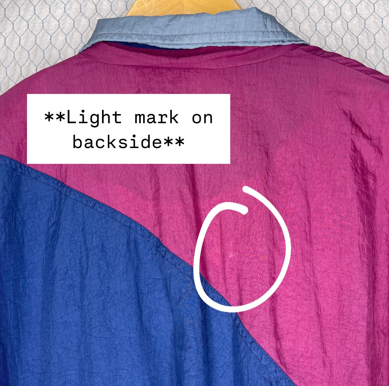 VINTAGE 90’S WINDBREAKER ZIP-UP JACKET