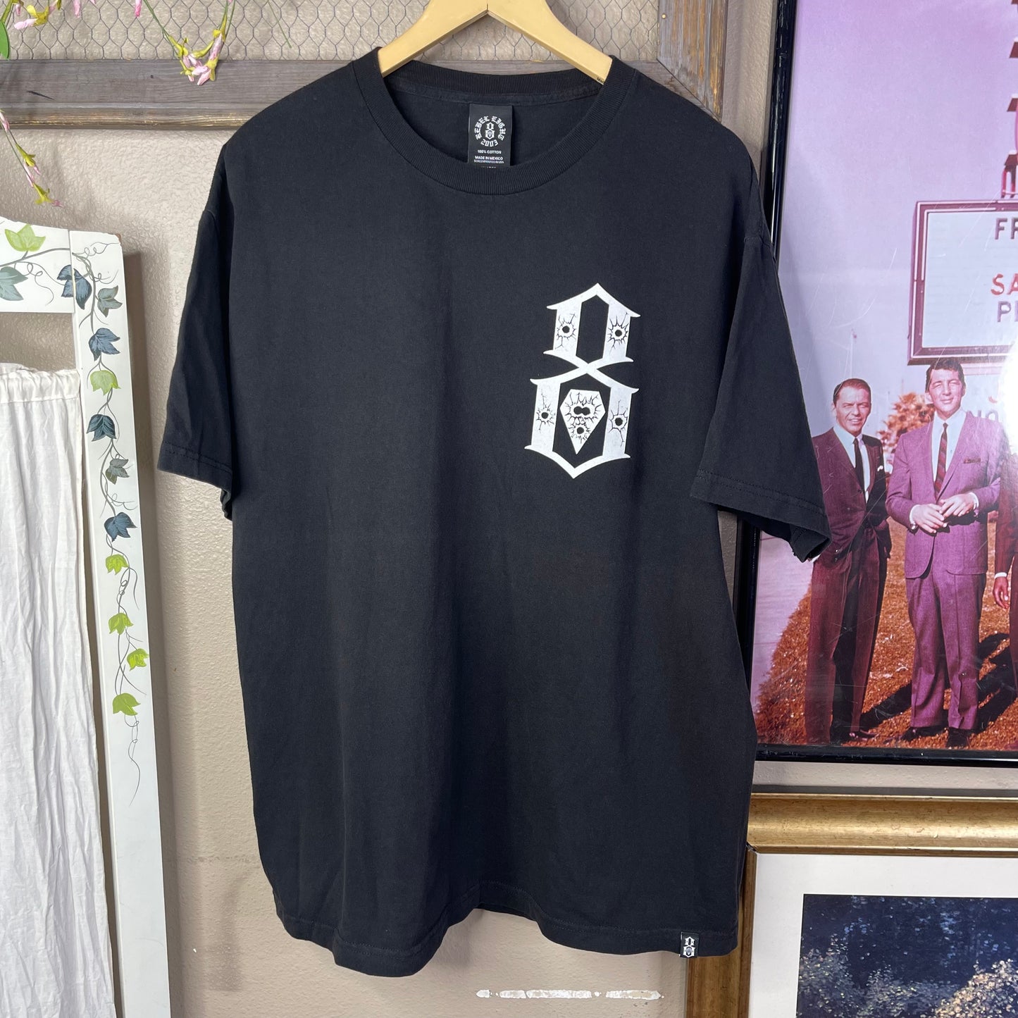 THRIFTED REBEL EIGHT SKULL T-SHIRT