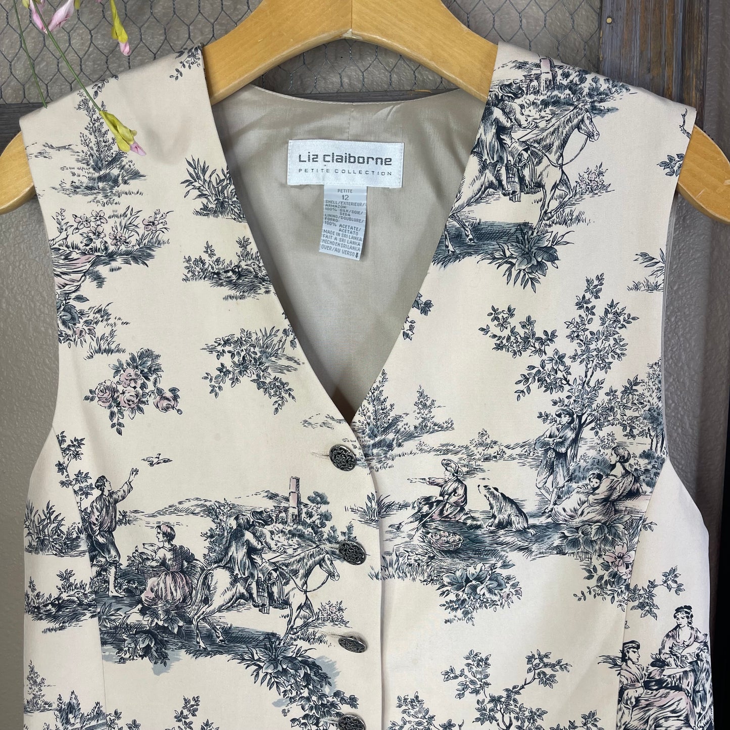 VINTAGE 90’S LIZ CLAIBORNE VEST