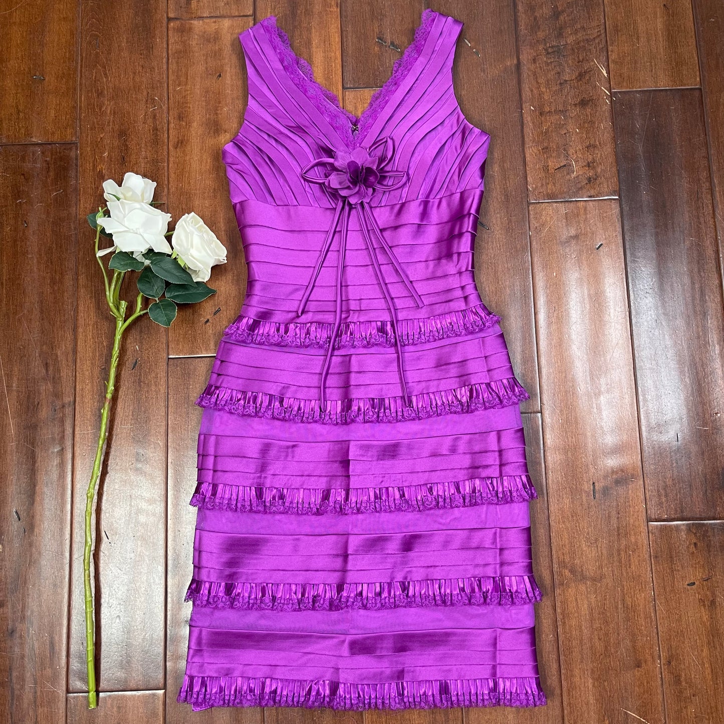 THRIFTED MAYQUEEN COUTURE U.S.A. DRESS