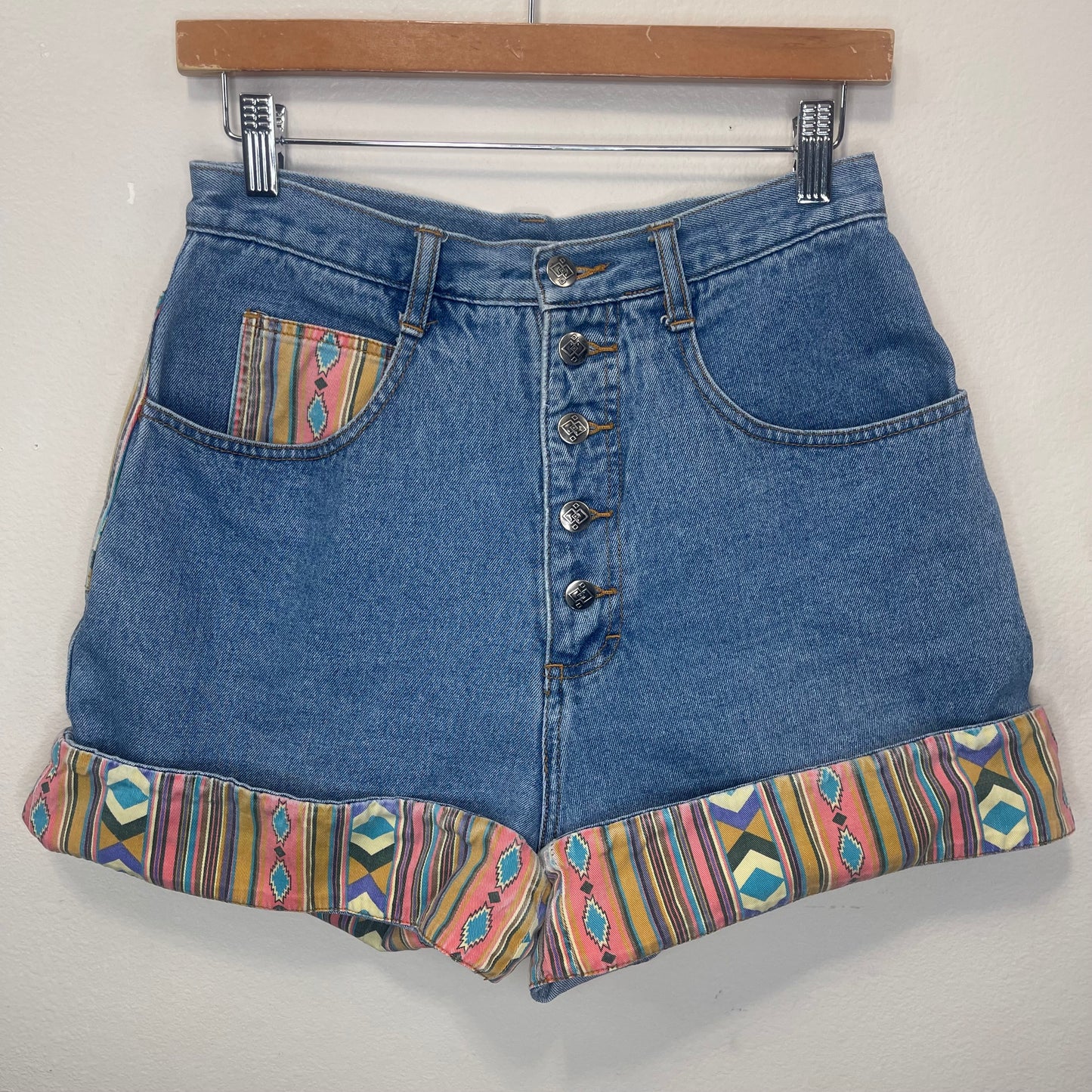 Vintage 90’s High-Waisted Jean Shorts