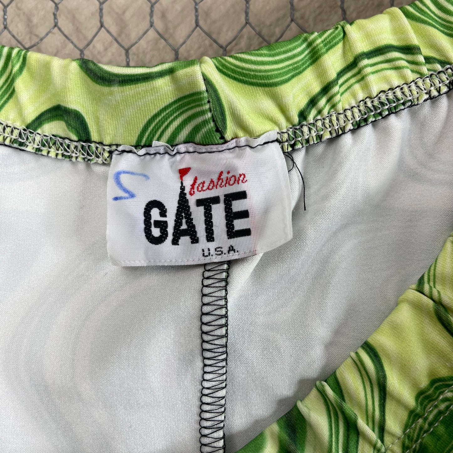 Vintage Y2K Artsy Midi Skirt