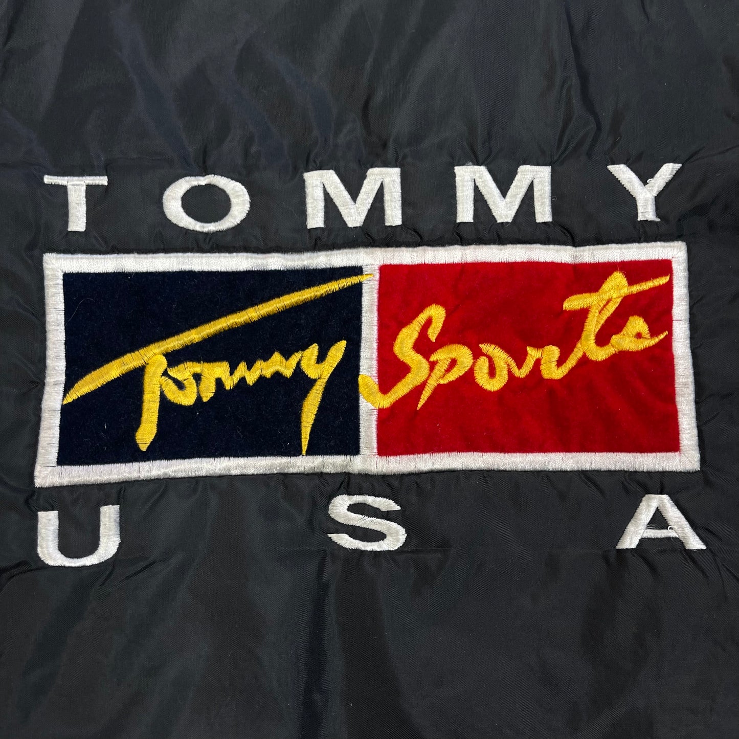 VINTAGE 90’S TOMMY USA SPORTS ZIP-UP JACKET