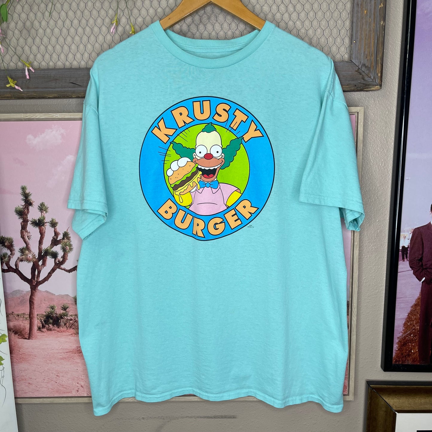 THRIFTED “KRUSTY BURGER” T-SHIRT