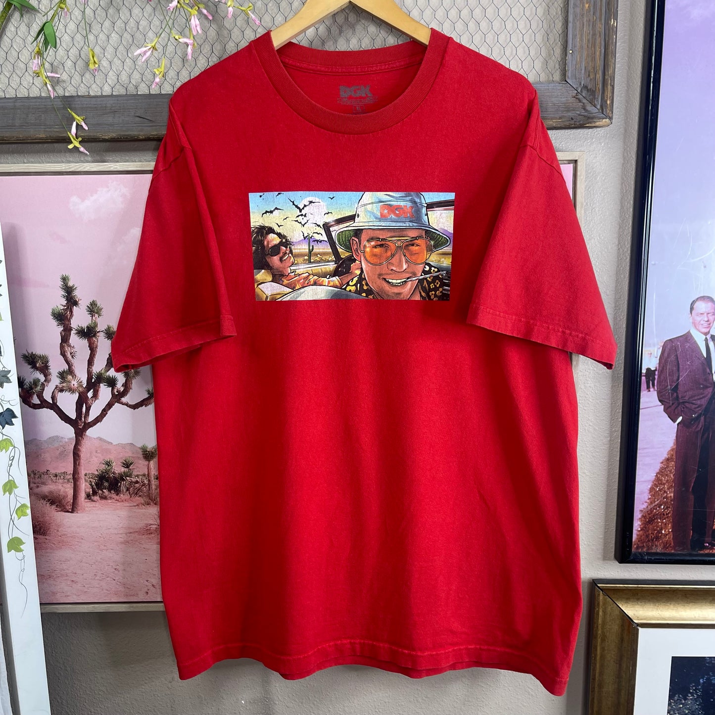 THRIFTED FEAR AND LOATHING IN LAS VEGAS DGK T-SHIRT