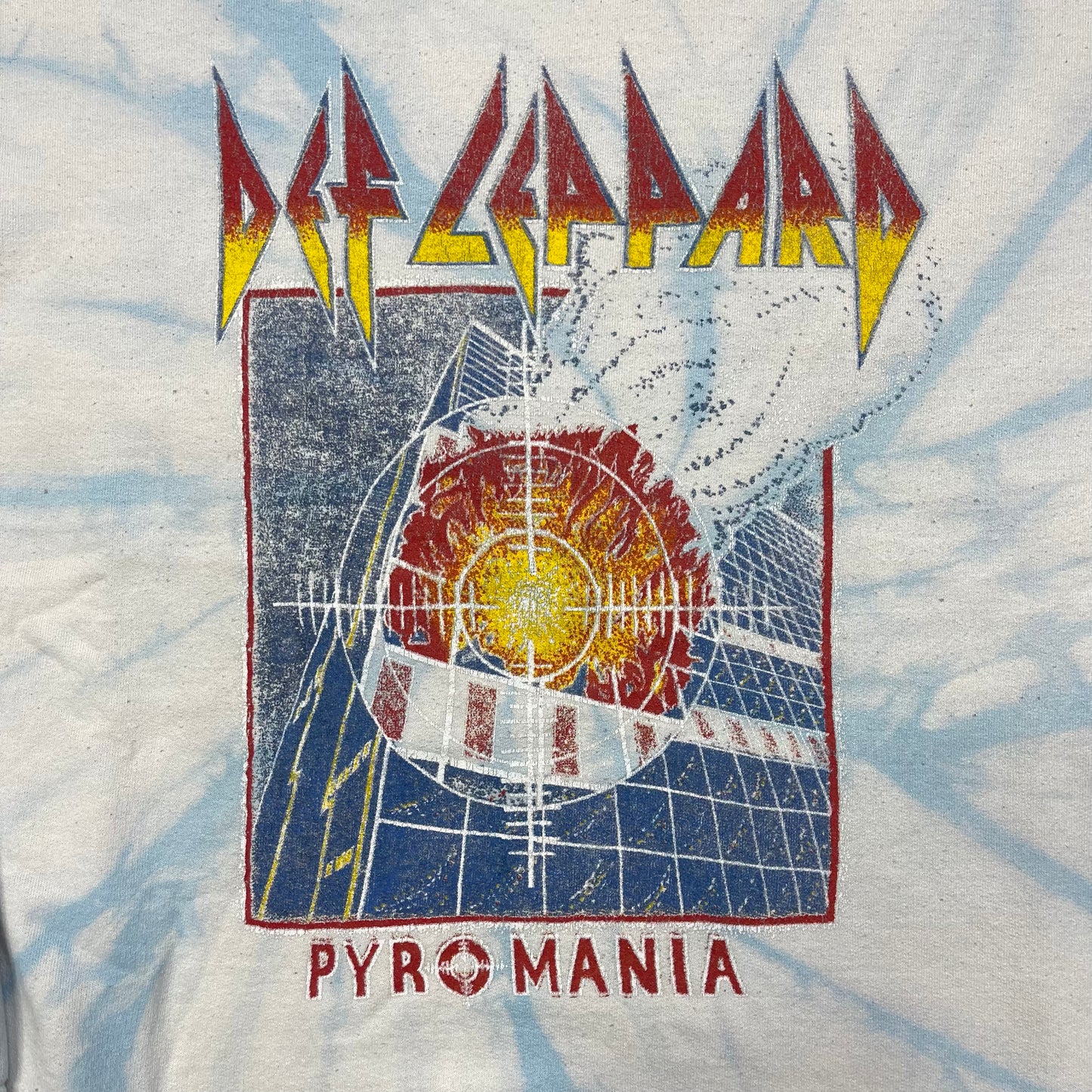 THRIFTED DEF LEPPARD CREWNECK SWEATER