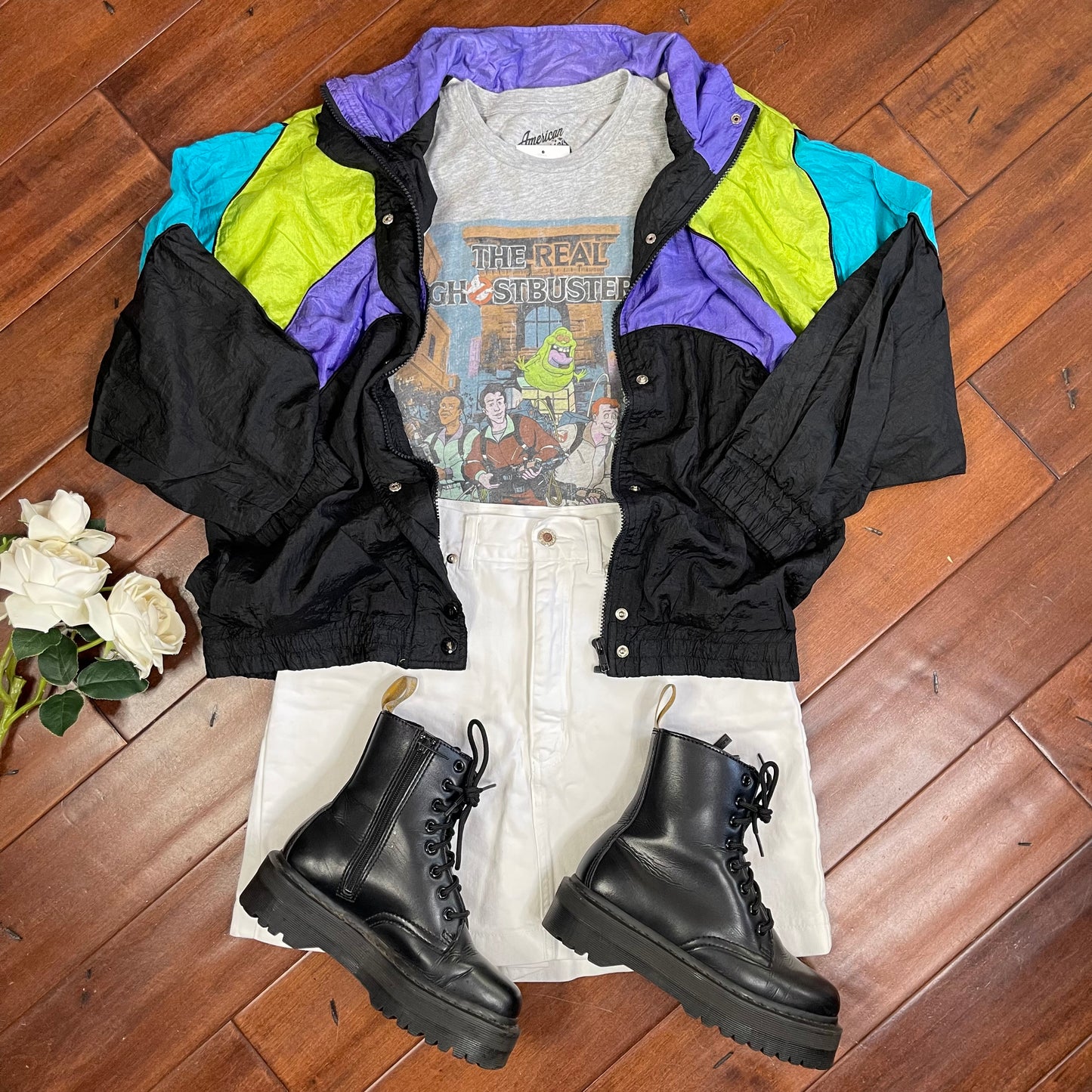 VINTAGE JEAN SKORT