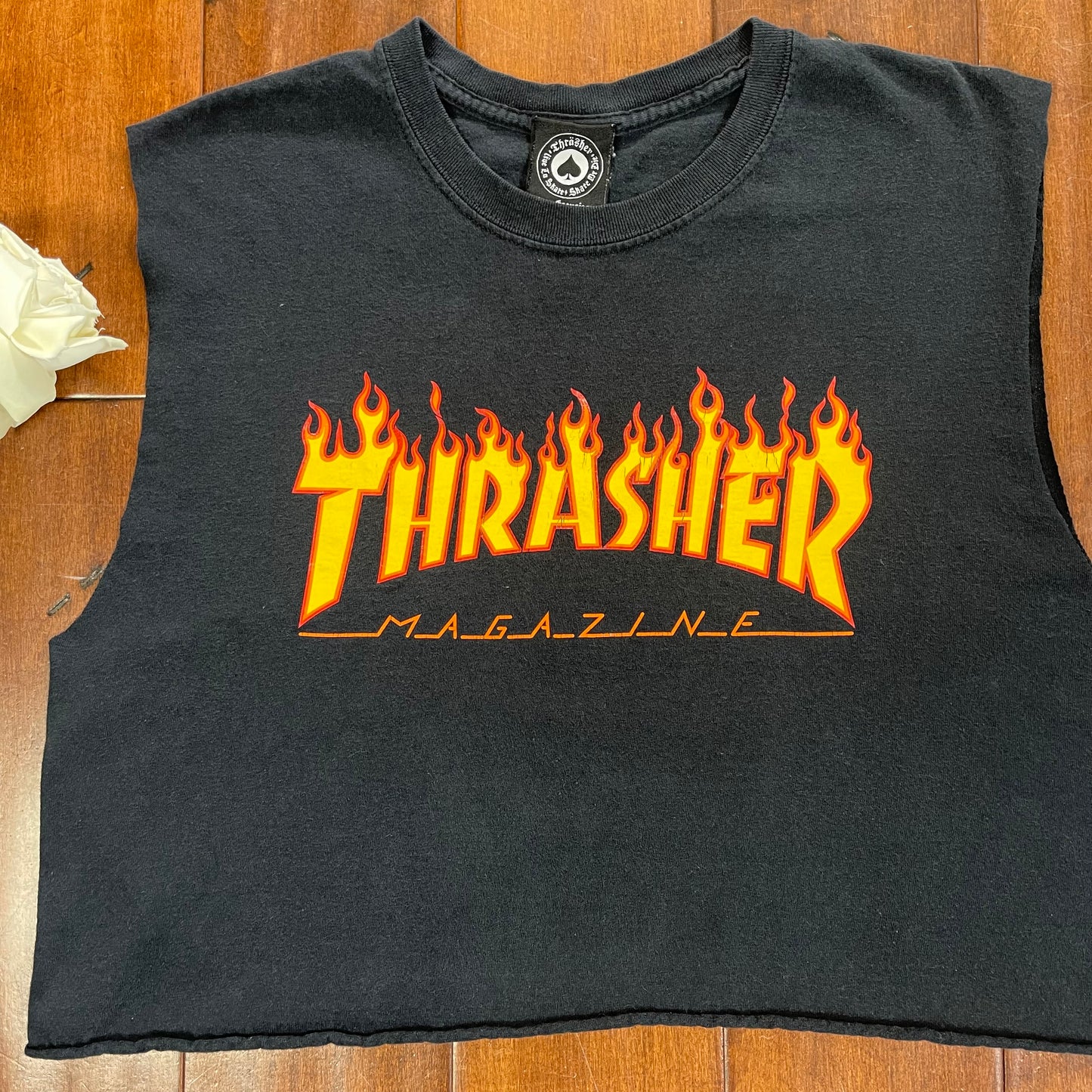 THRIFTED THRASHER MAGAZINE CUT-UP TEE