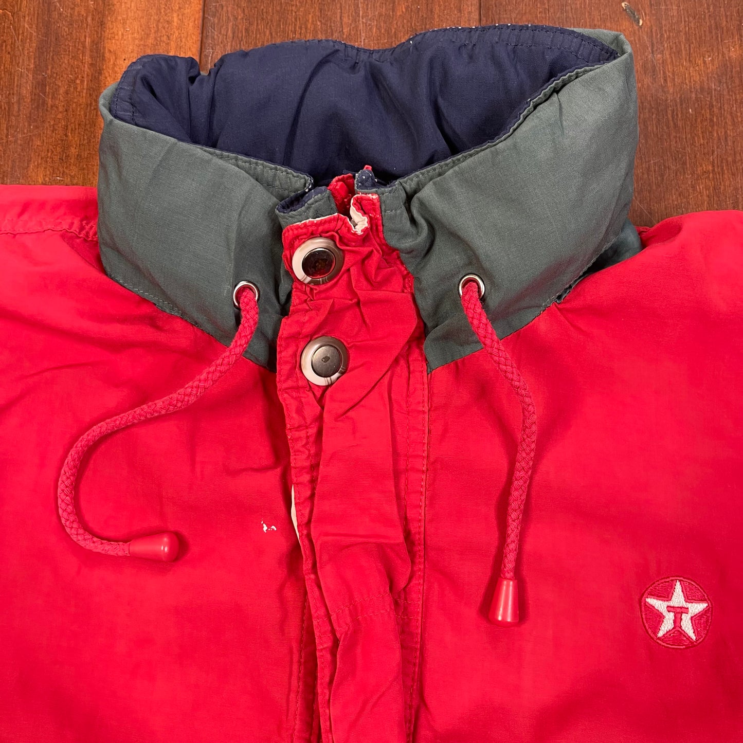 VINTAGE 90’S COLORBLOCKED WINDBREAKER ZIP-UP