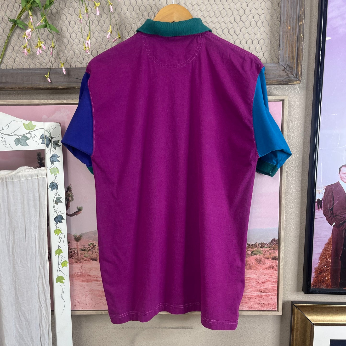 VINTAGE COLOR-BLOCKED POLO