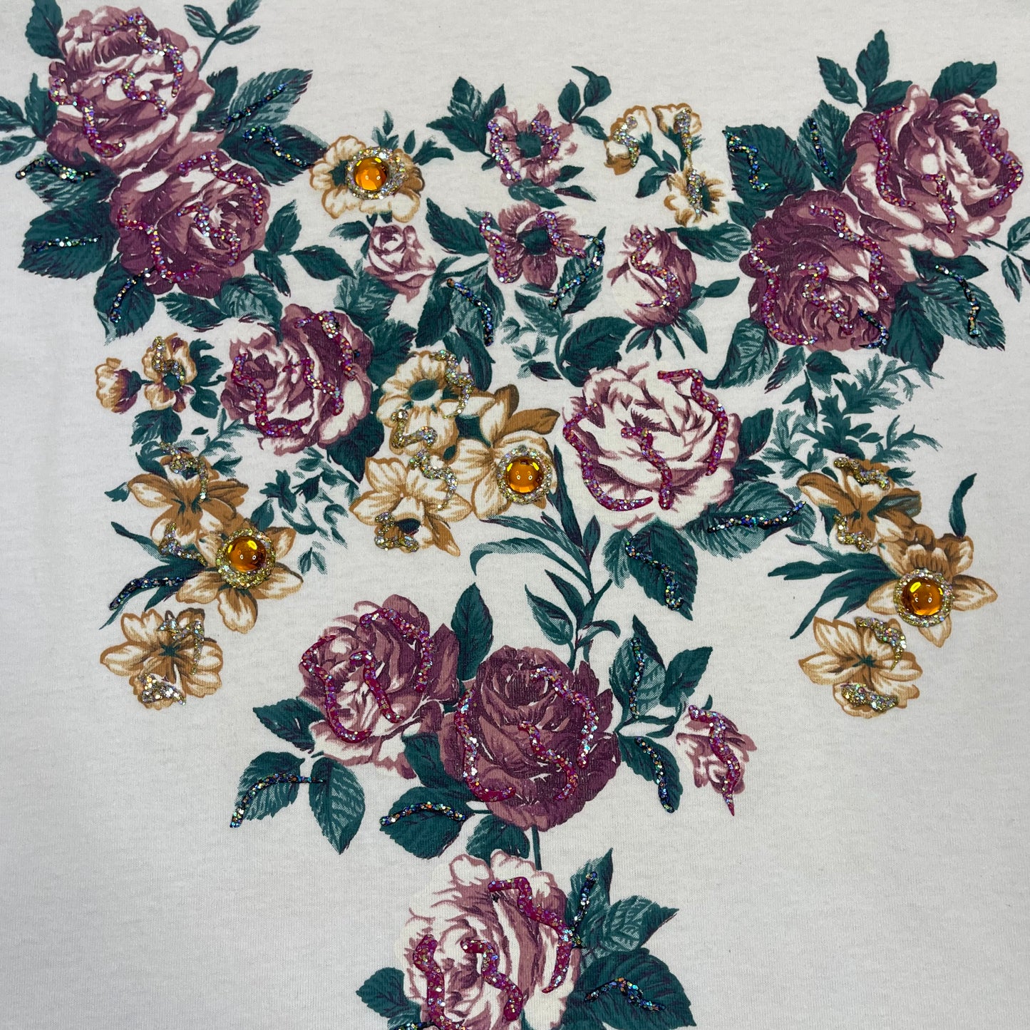 VINTAGE 80’S FLORAL LONG SLEEVE TOP