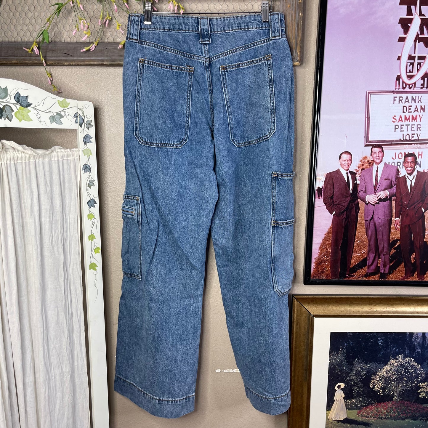 THRIFTED CARGO JEANS