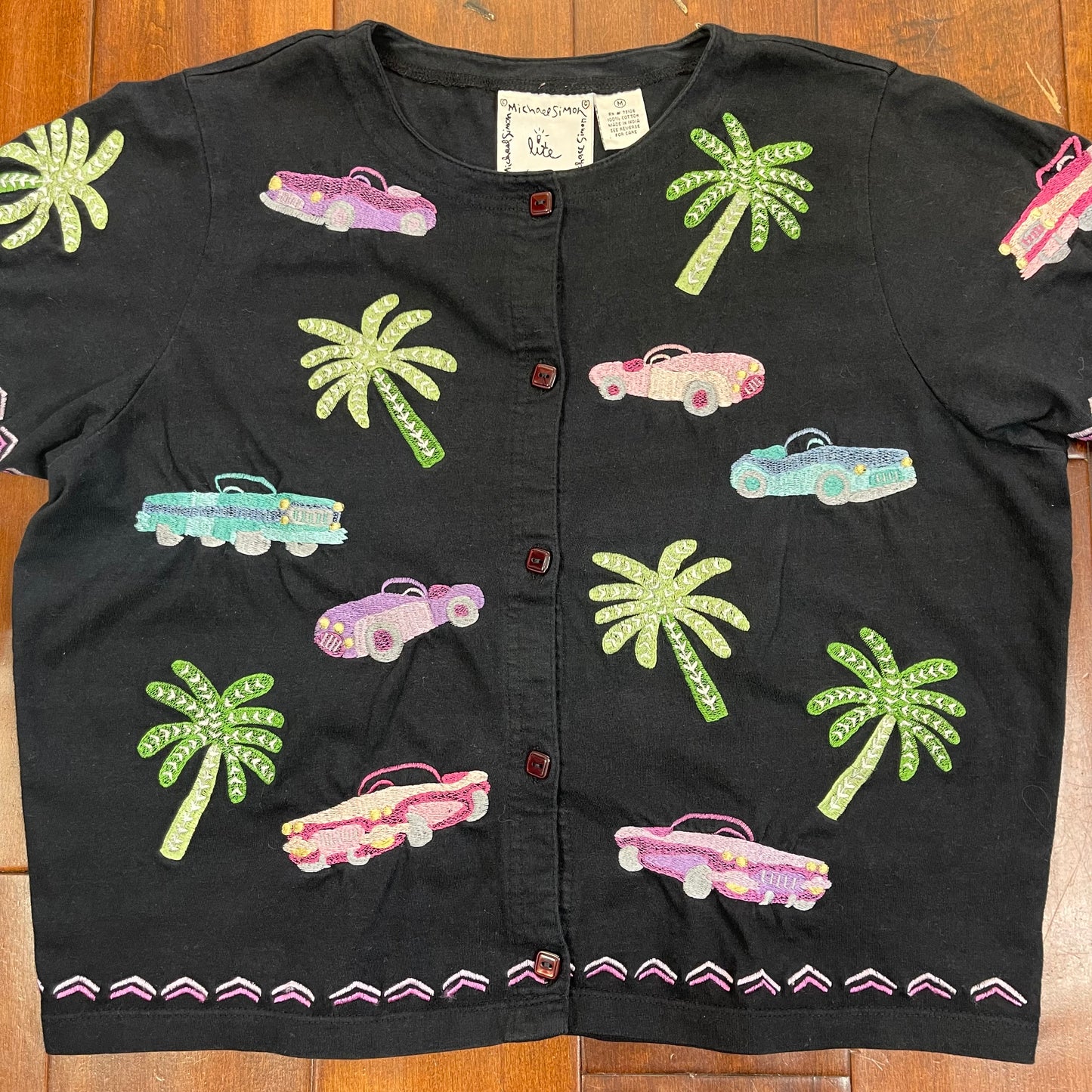 VINTAGE MICHAEL SIMON CARDIGAN STYLE TOP