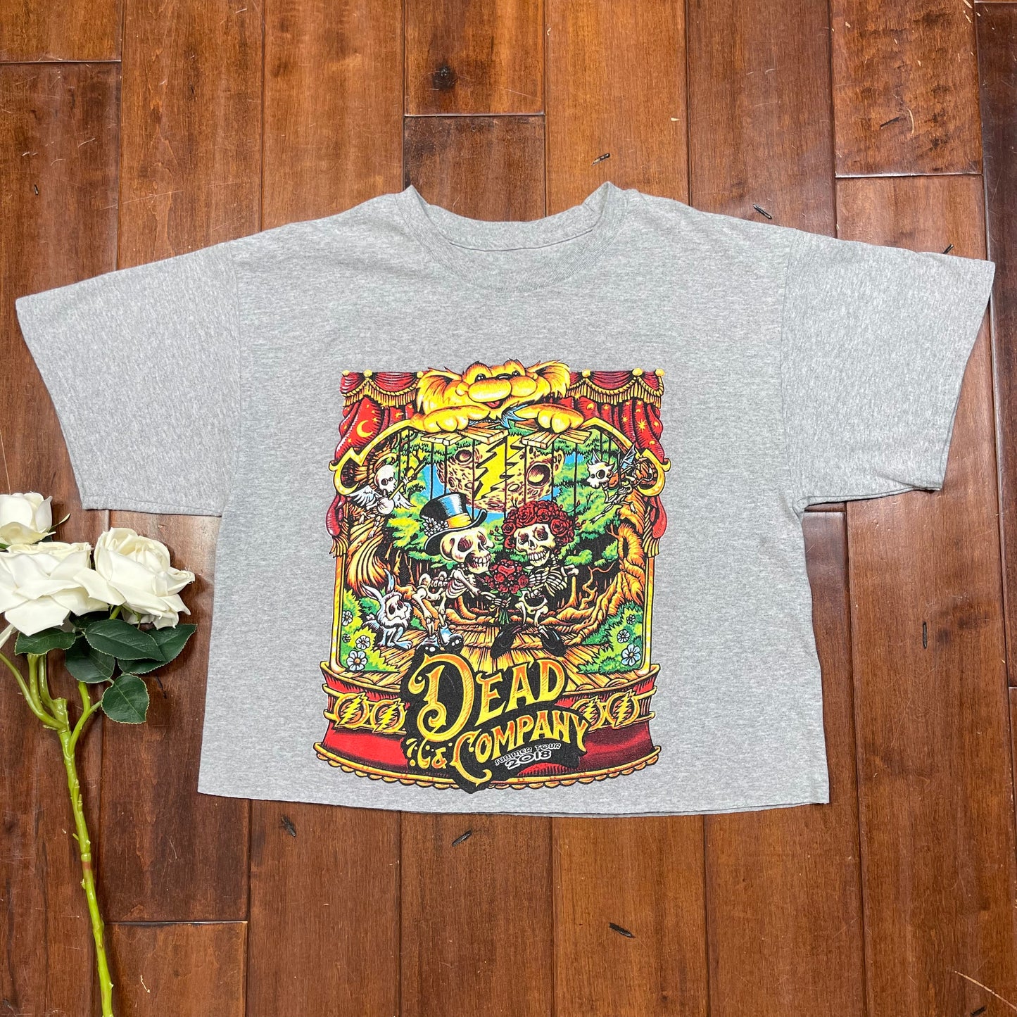 THRIFTED “DEAD COMPANY” CUT-UP TEE