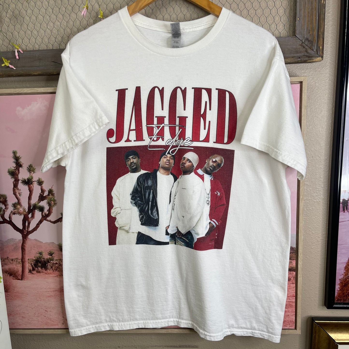 THRIFTED “JAGGED EDGE” T-SHIRT