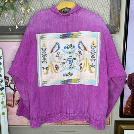 VINTAGE SOUTHWESTERN ZIP-UP BLANKET JACKET