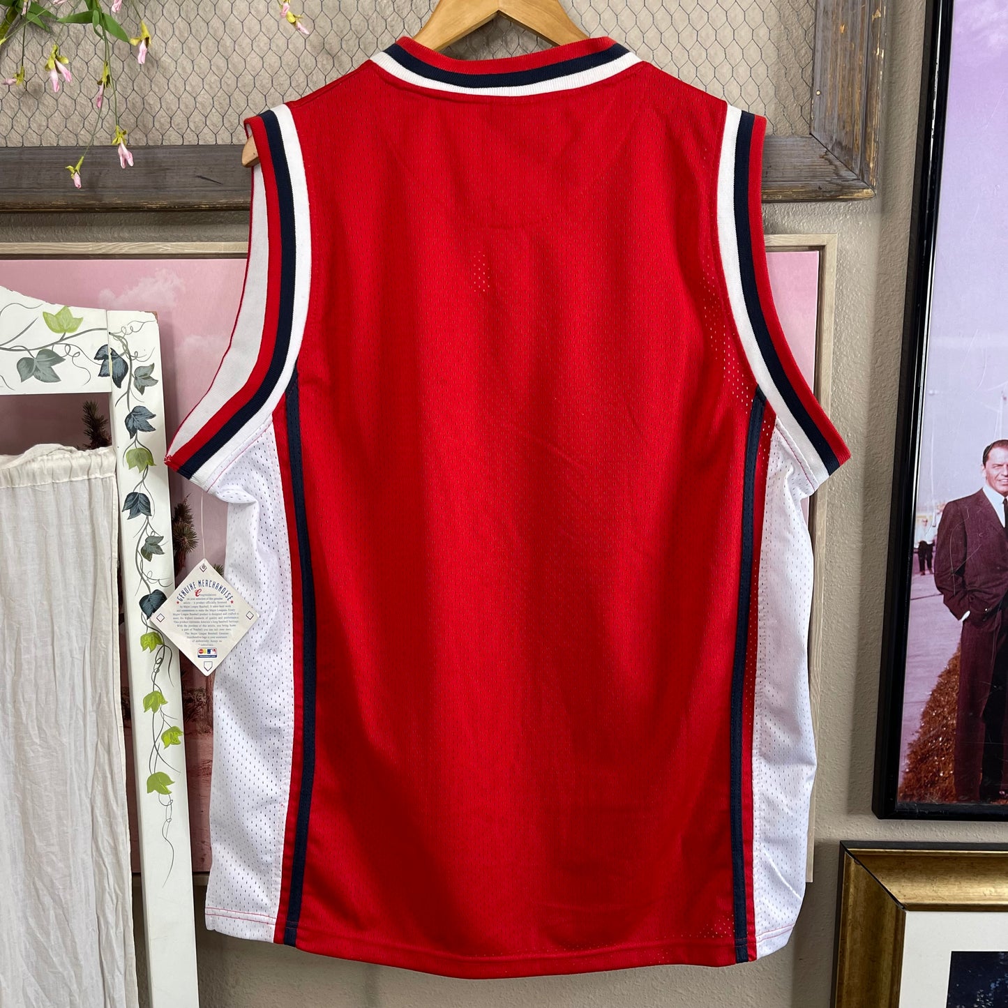 THRIFTED ANGELS BASEBALL STITCHES JERSEY