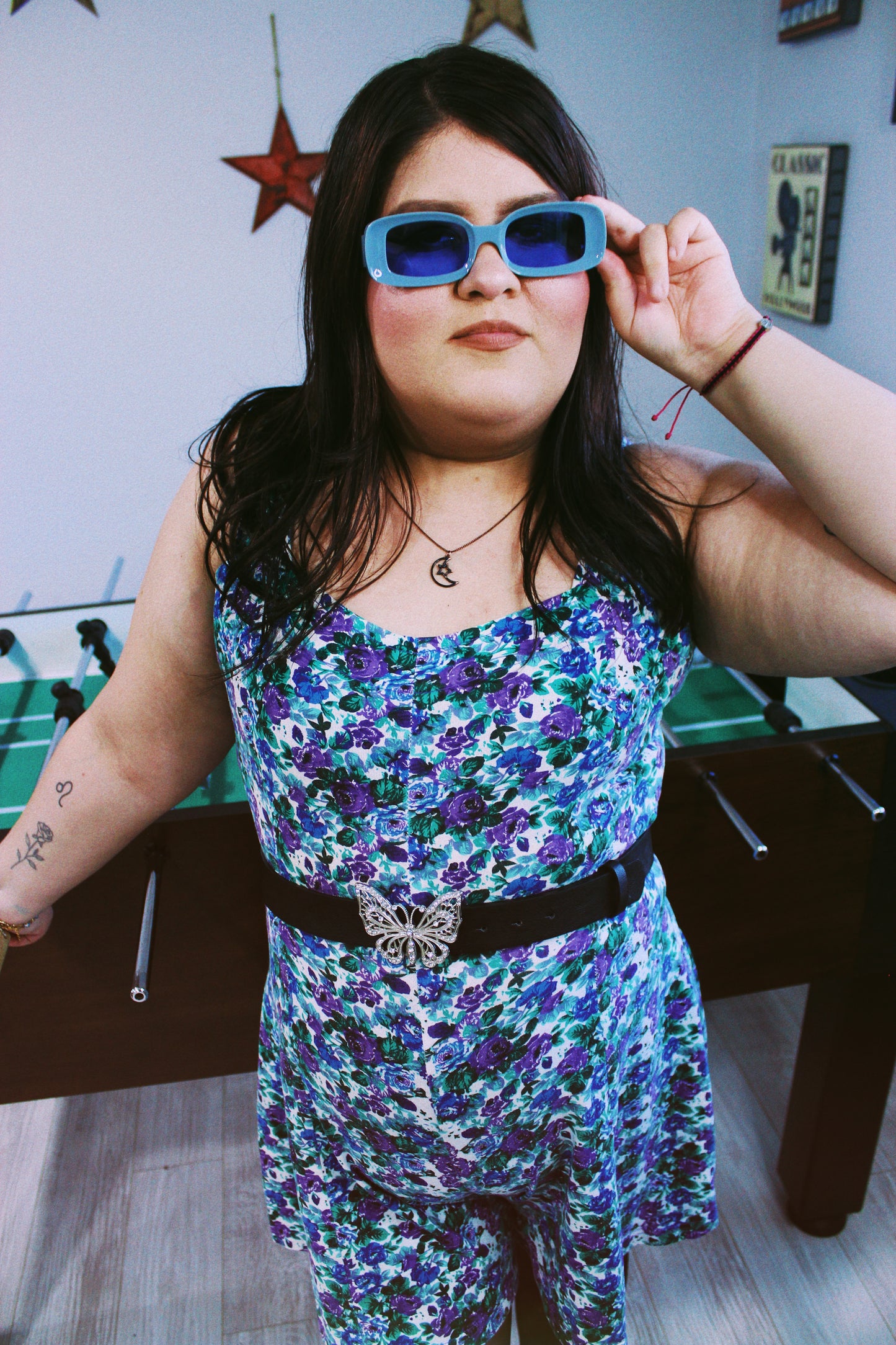 VINTAGE 80’S FLORAL ROMPER