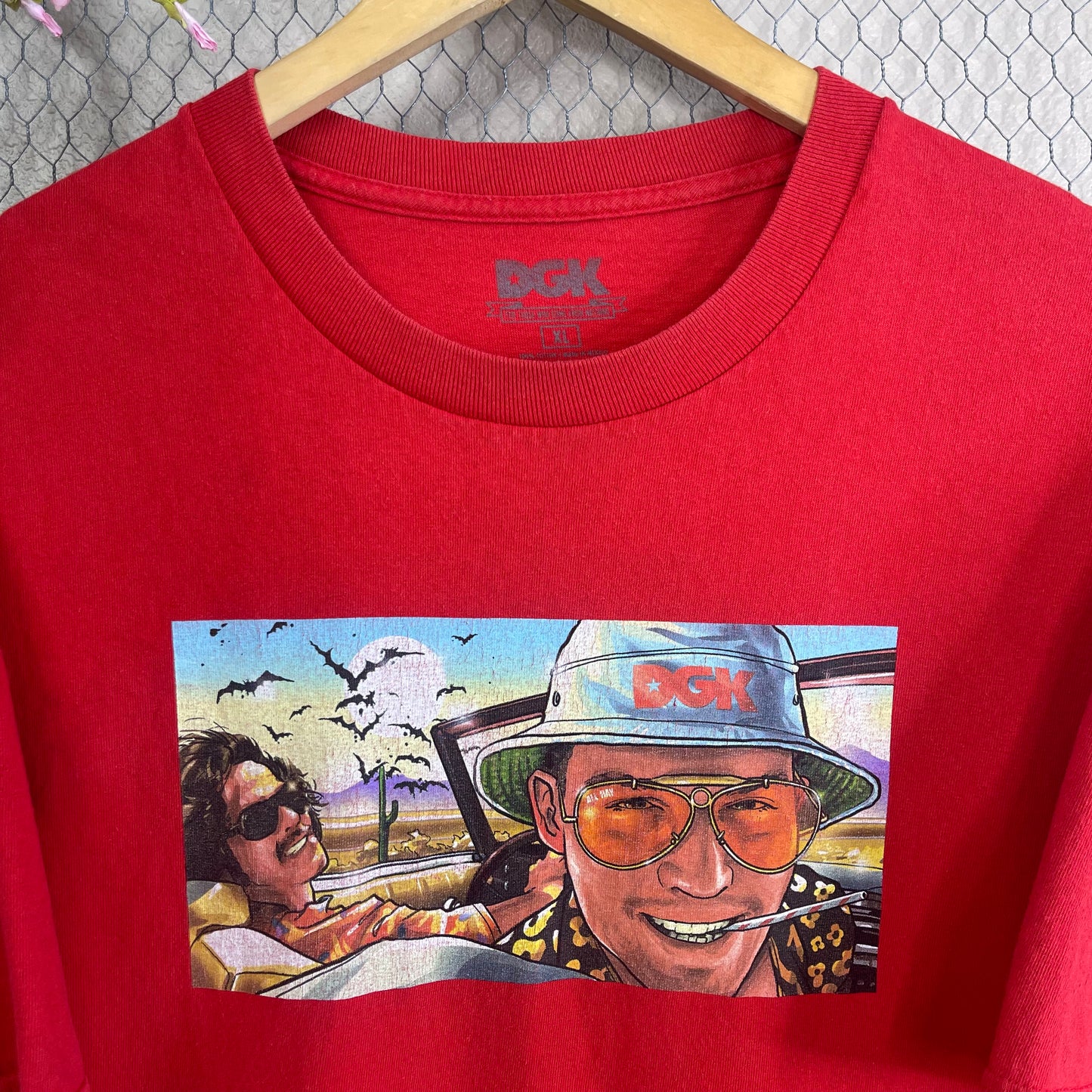 THRIFTED FEAR AND LOATHING IN LAS VEGAS DGK T-SHIRT